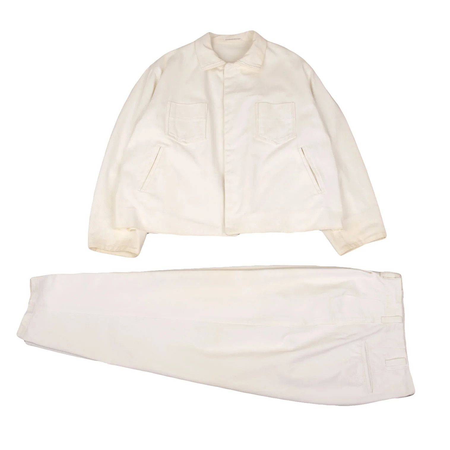 Yohji Yamamoto Yohji Yamamoto Cotton Double Pocket Work Jacket Size US M / EU 48-50 / 2 - 14 Thumbnail