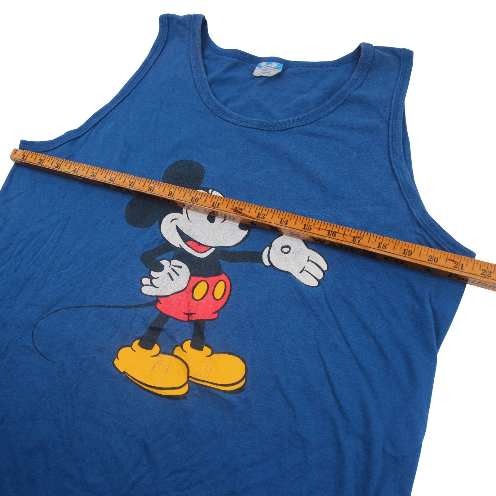 Disney × Mickey Mouse × Vintage Vintage Disney Mickey Mouse Graphic Tank Top Size US XL / EU 56 / 4 - 6 Thumbnail