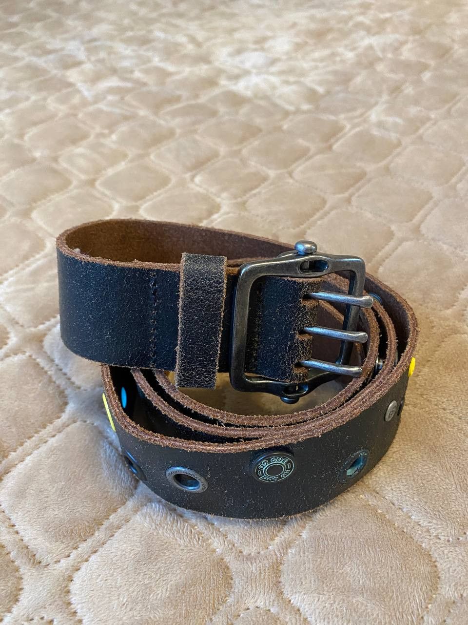 Rip Curl Vintage Rip Curl Y2K Surf Leather Belt Size ONE SIZE - 2 Thumbnail