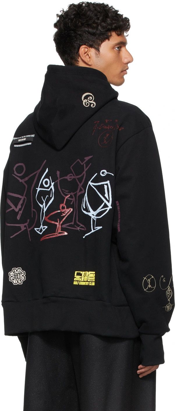 NAMESAKE o1mle0424 Oversized Sava Hoodie in Black Size US XS / EU 42 / 0 - 3 Thumbnail