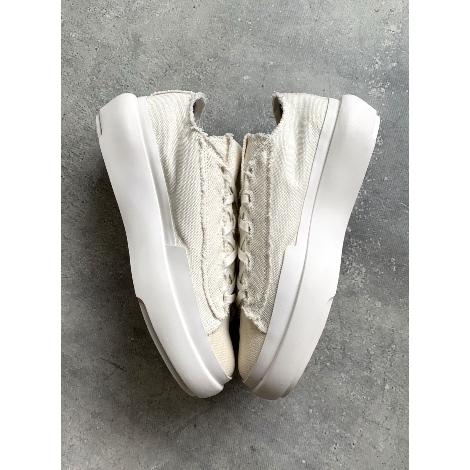 Adidas ADIDAS Y-3 NIZZA LOW WHITE Nike? Size US 7 / EU 40 - 3 Thumbnail