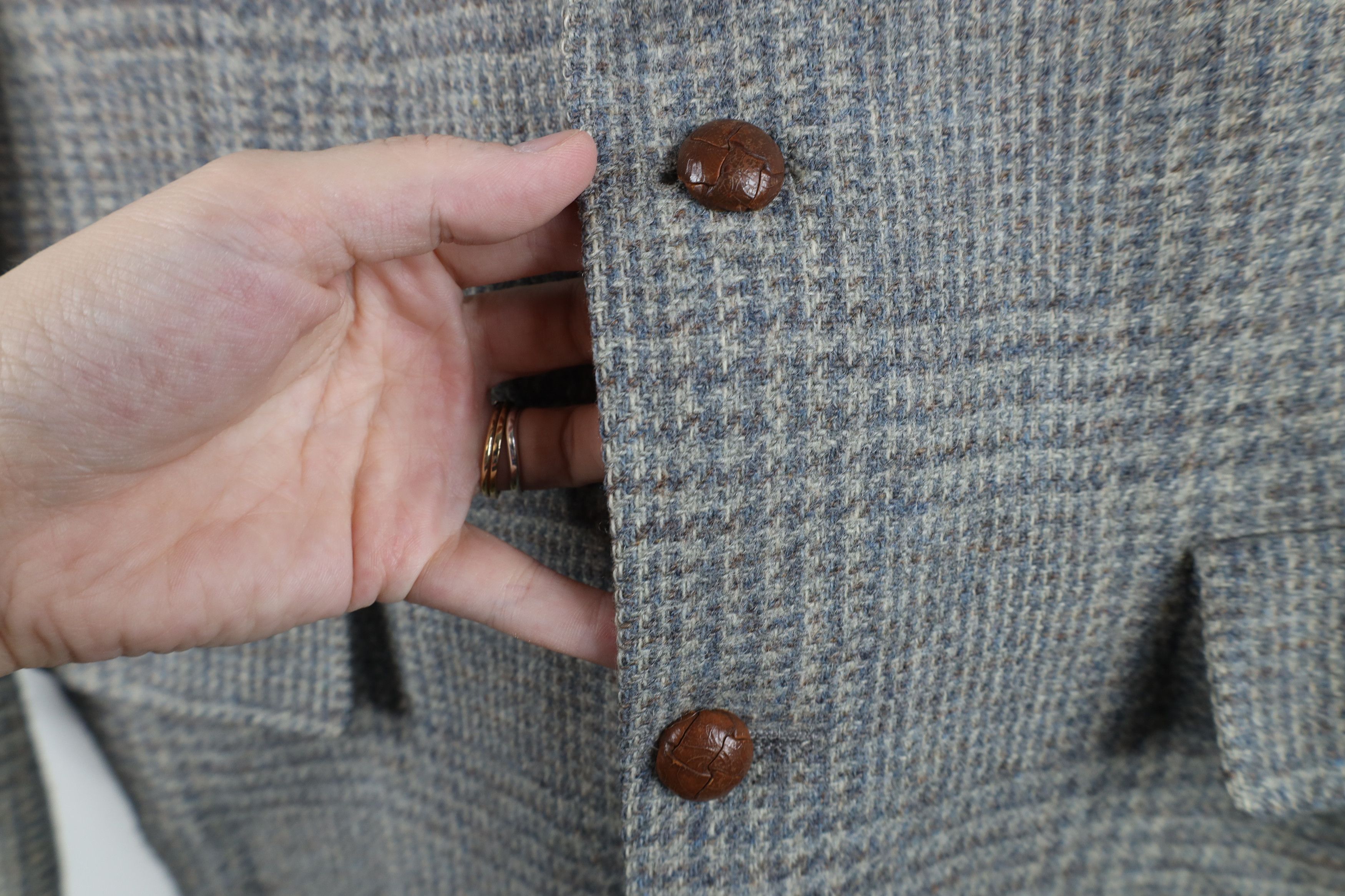 Vintage Vintage 60s Streetwear Blazer Suit Coat Jacket Plaid USA Size US M / EU 48-50 / 2 - 4 Thumbnail
