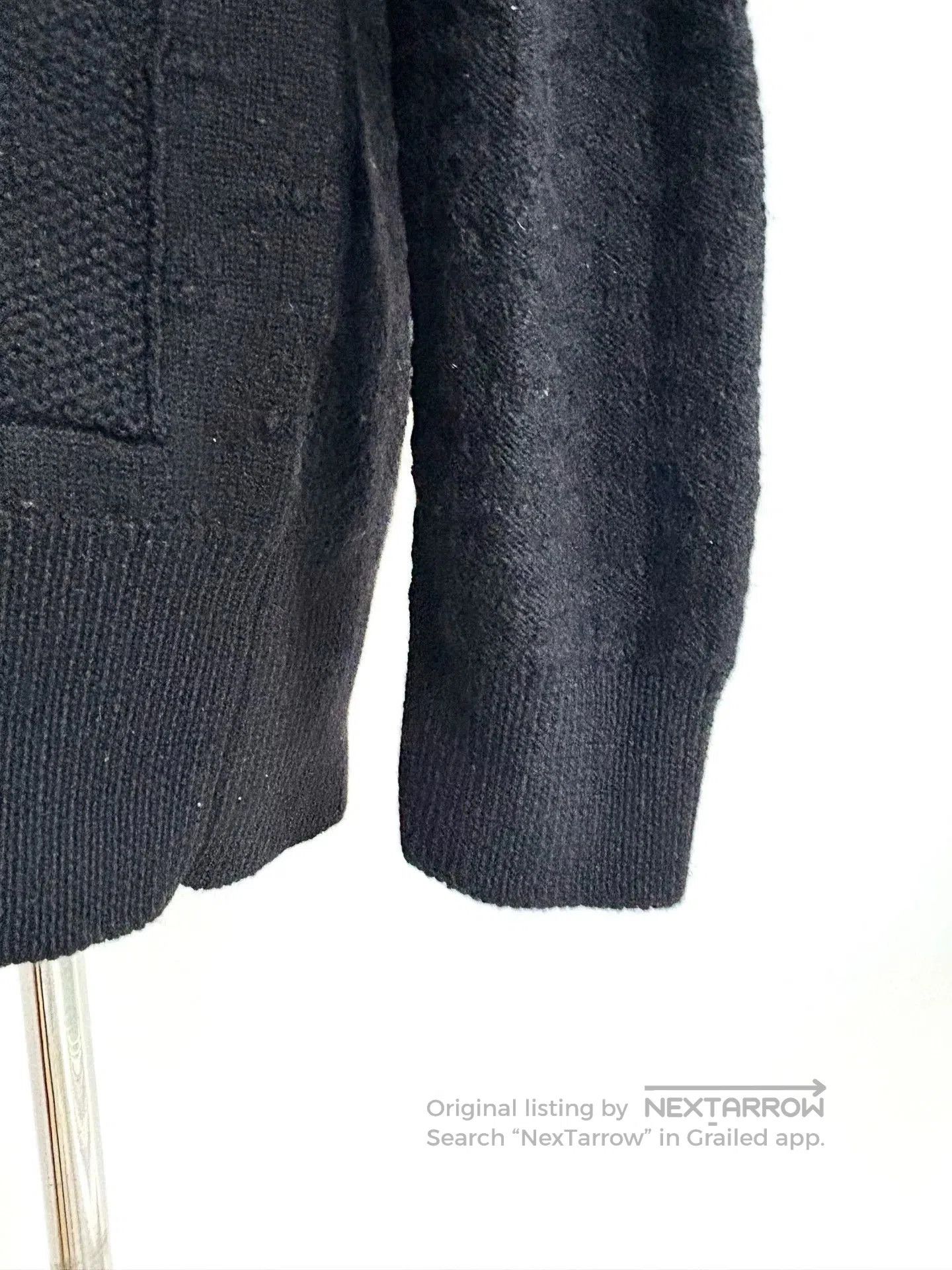 Vivienne Westwood vivienne westwood black wool cardigan sweater. Size L / US 10 / IT 46 - 6 Thumbnail