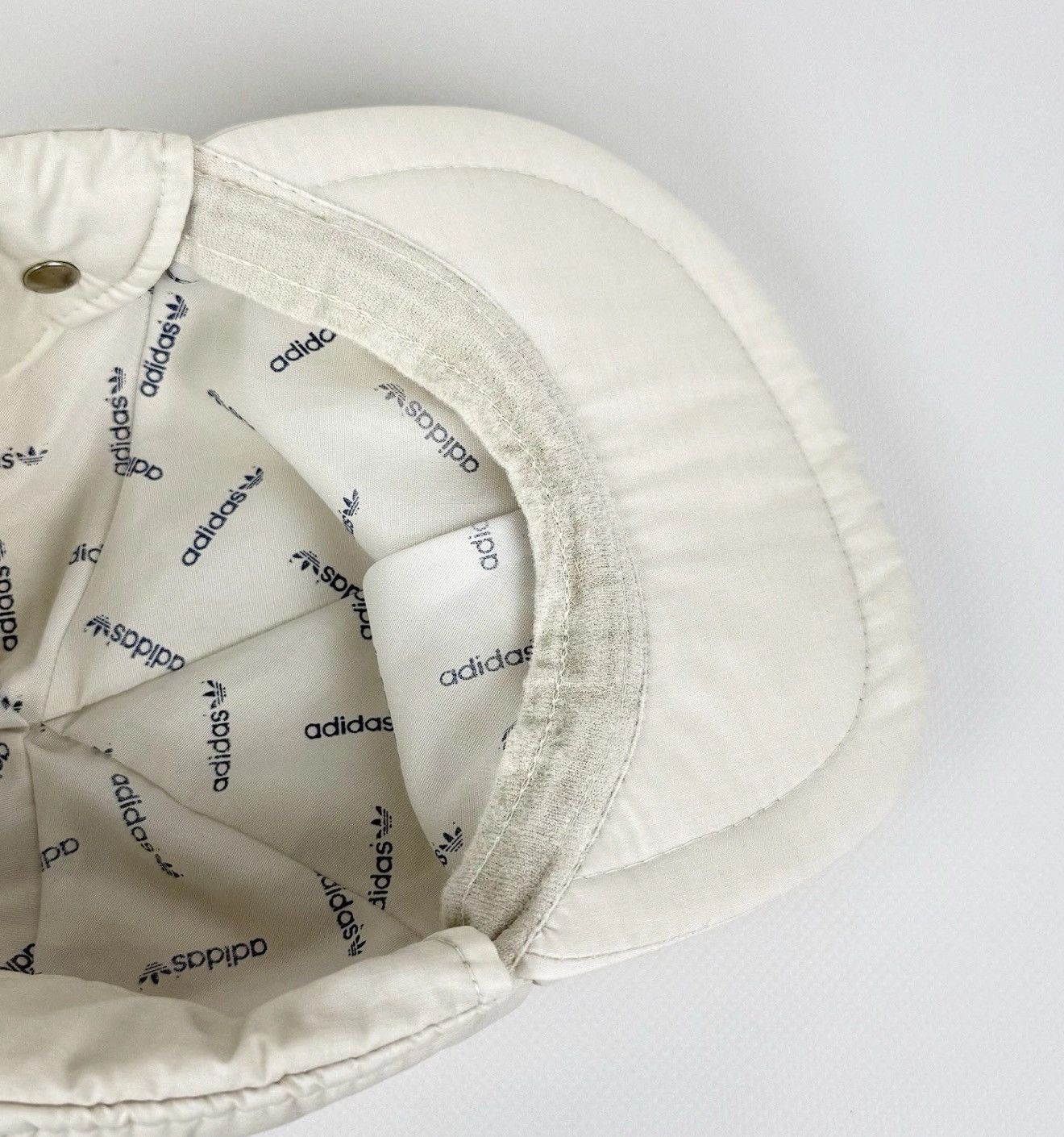 Adidas Vintage Adidas Made in West Germany Hat Cap White Insulated Size ONE SIZE - 17 Thumbnail