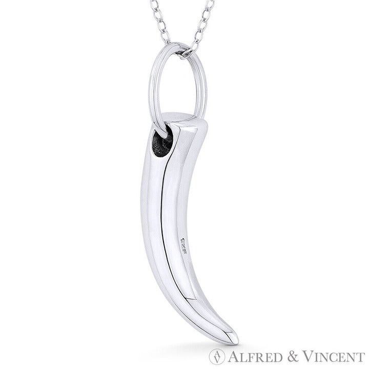 Other Italian Horn Corno Evil Eye Luck Charm 33.5mm Pendant Size ONE SIZE - 1 Preview