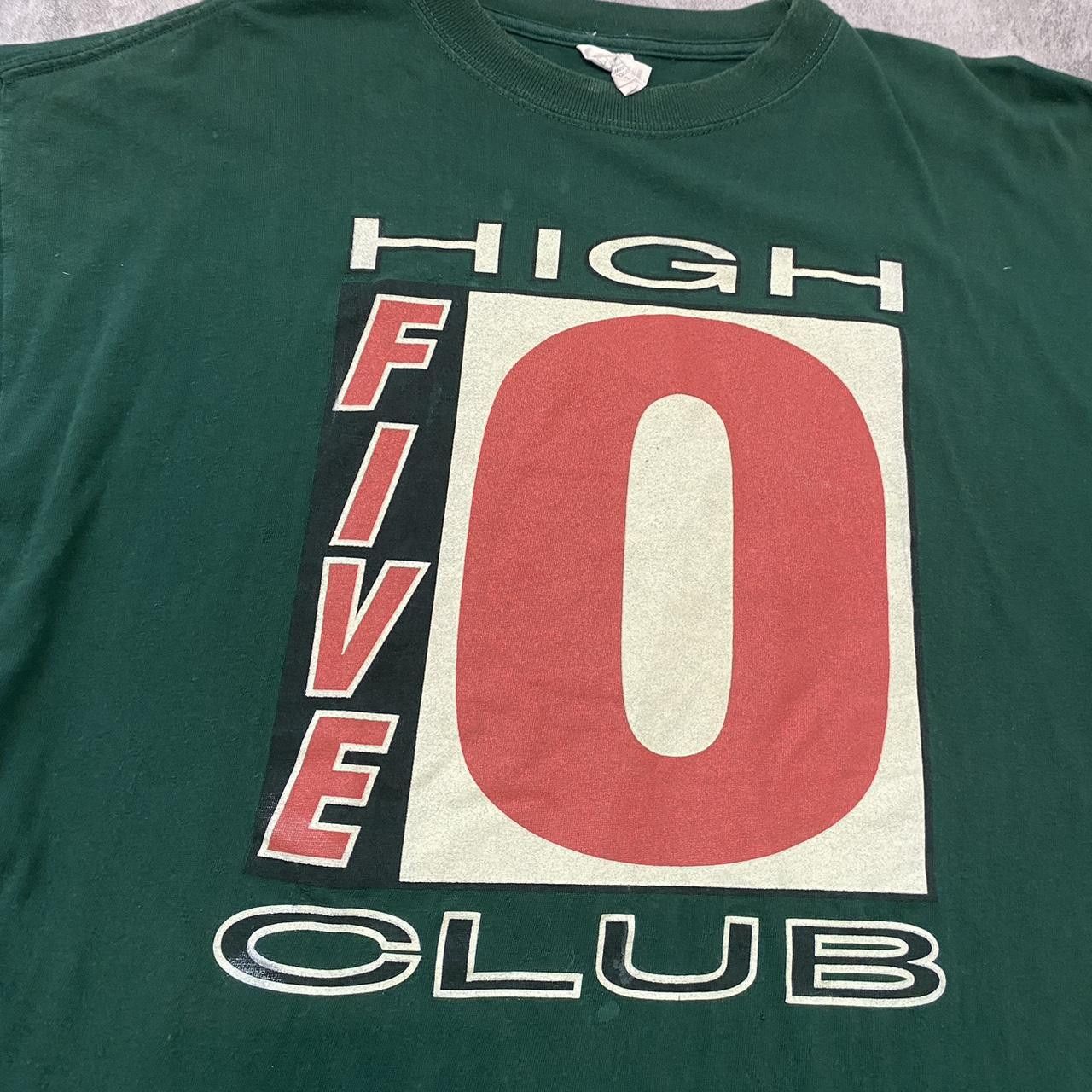 Other High Five Club Gym Workout green graphic tee Boxy Size US XL / EU 56 / 4 - 3 Thumbnail