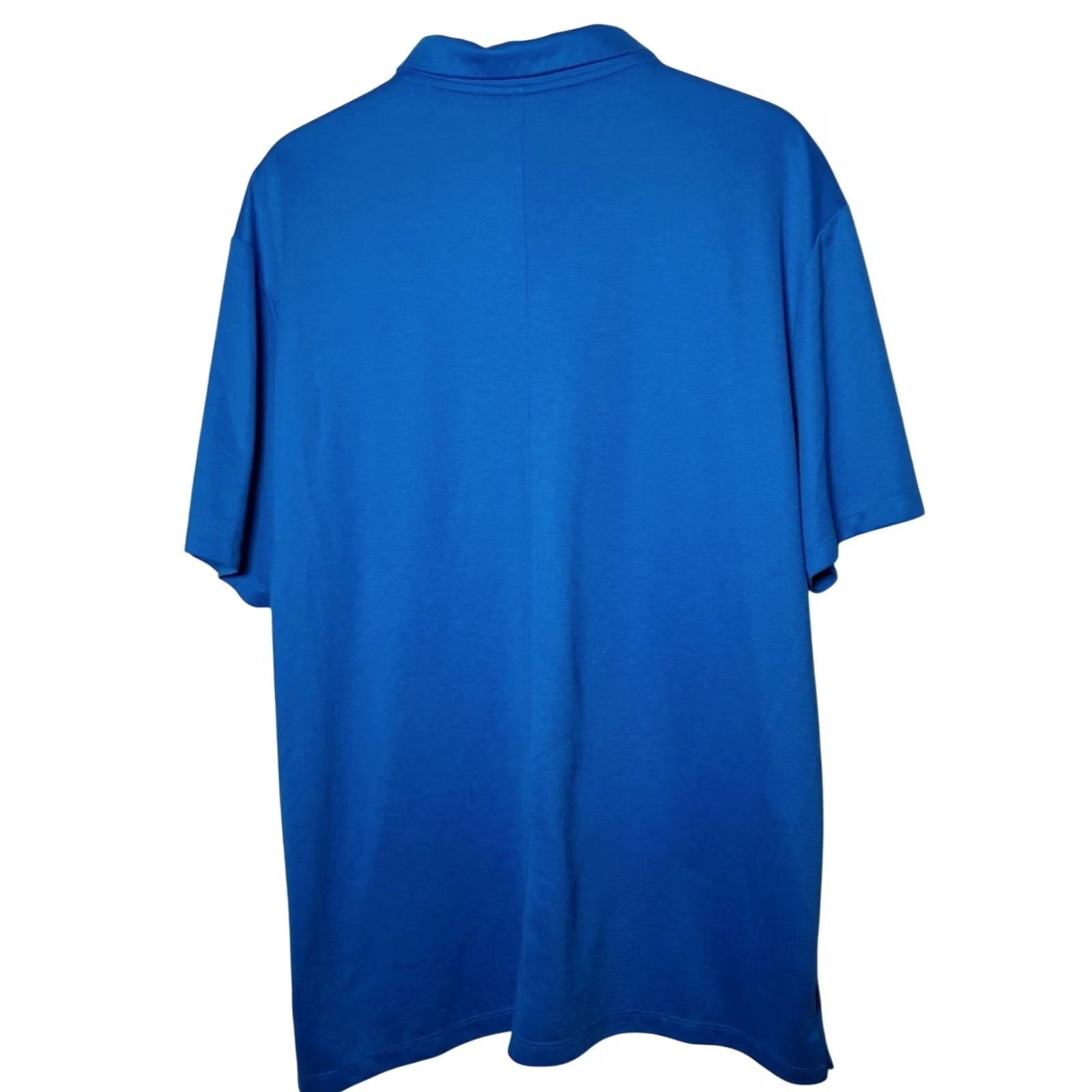 Nike Nike Dri-Fit Polo Shirt XXL Blue Stretch Performance Military Aviation Polo Shirt Boys? Mens? Size US XXL / EU 58 / 5 - 3 Thumbnail