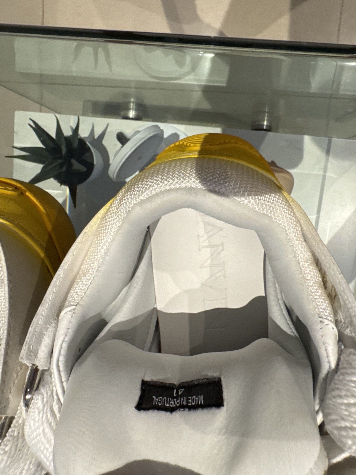 Lanvin Yellow-White gradient lanvin curb sneaker Size US 8 / EU 41 - 6 Thumbnail