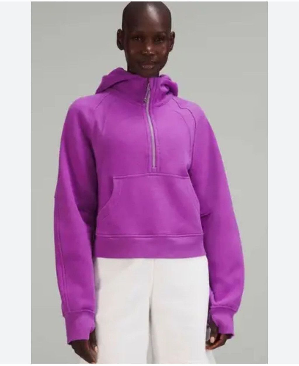 Lululemon Lululemon Half Zip Scuba Size purple XL EUC Size XL / US 12-14 / IT 48-50 - 1 Thumbnail