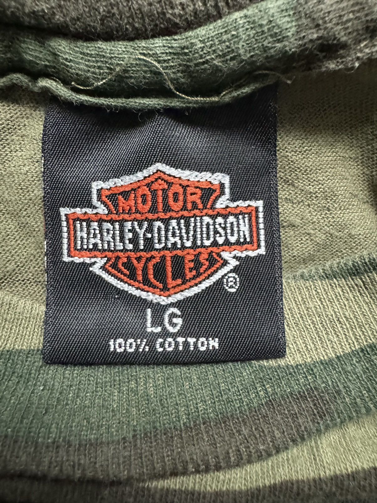 Harley Davidson Harley Davidson Camo Tee Size US L / EU 52-54 / 3 - 3 Thumbnail