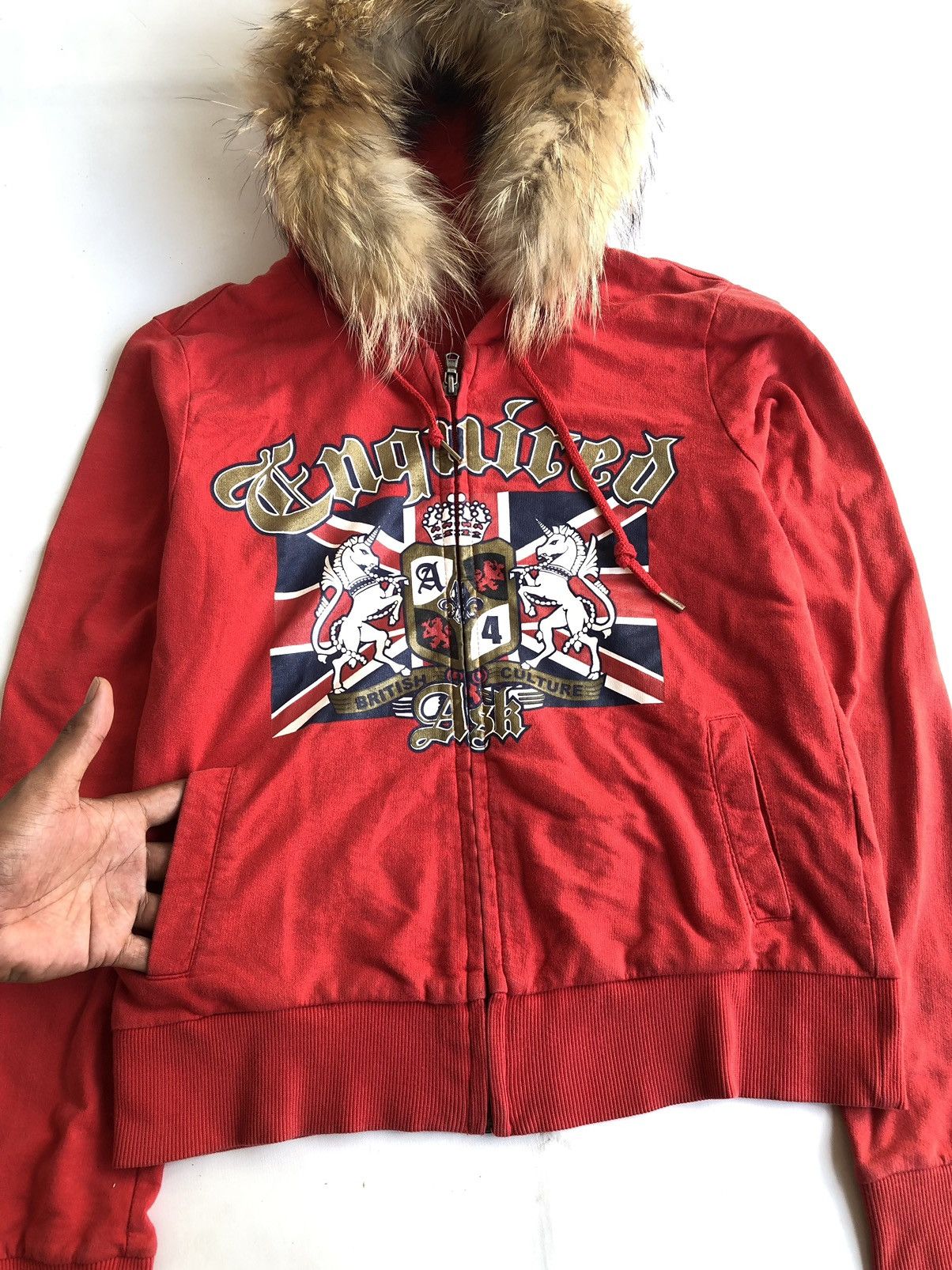Japanese Brand Gothic Poem Enquired Fur Hoodie Ifsix LGB Style Size US S / EU 44-46 / 1 - 3 Thumbnail
