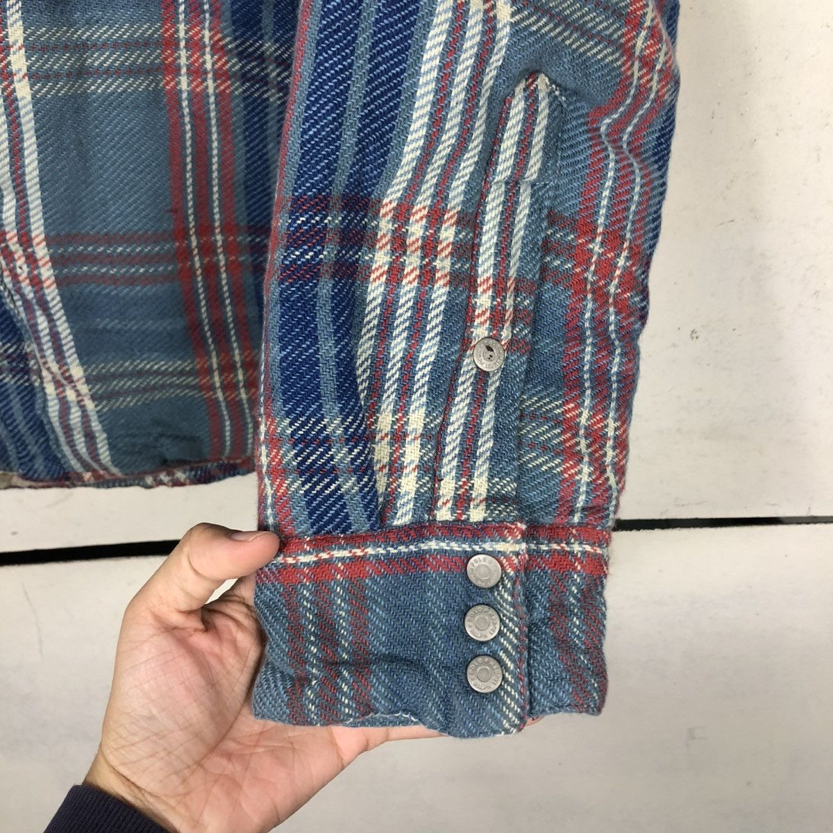 Ralph Lauren 🔥VINTAGE FLANNEL WORK JACKET POLO COUNTRY RALPH LAUREN Size US M / EU 48-50 / 2 - 17 Thumbnail