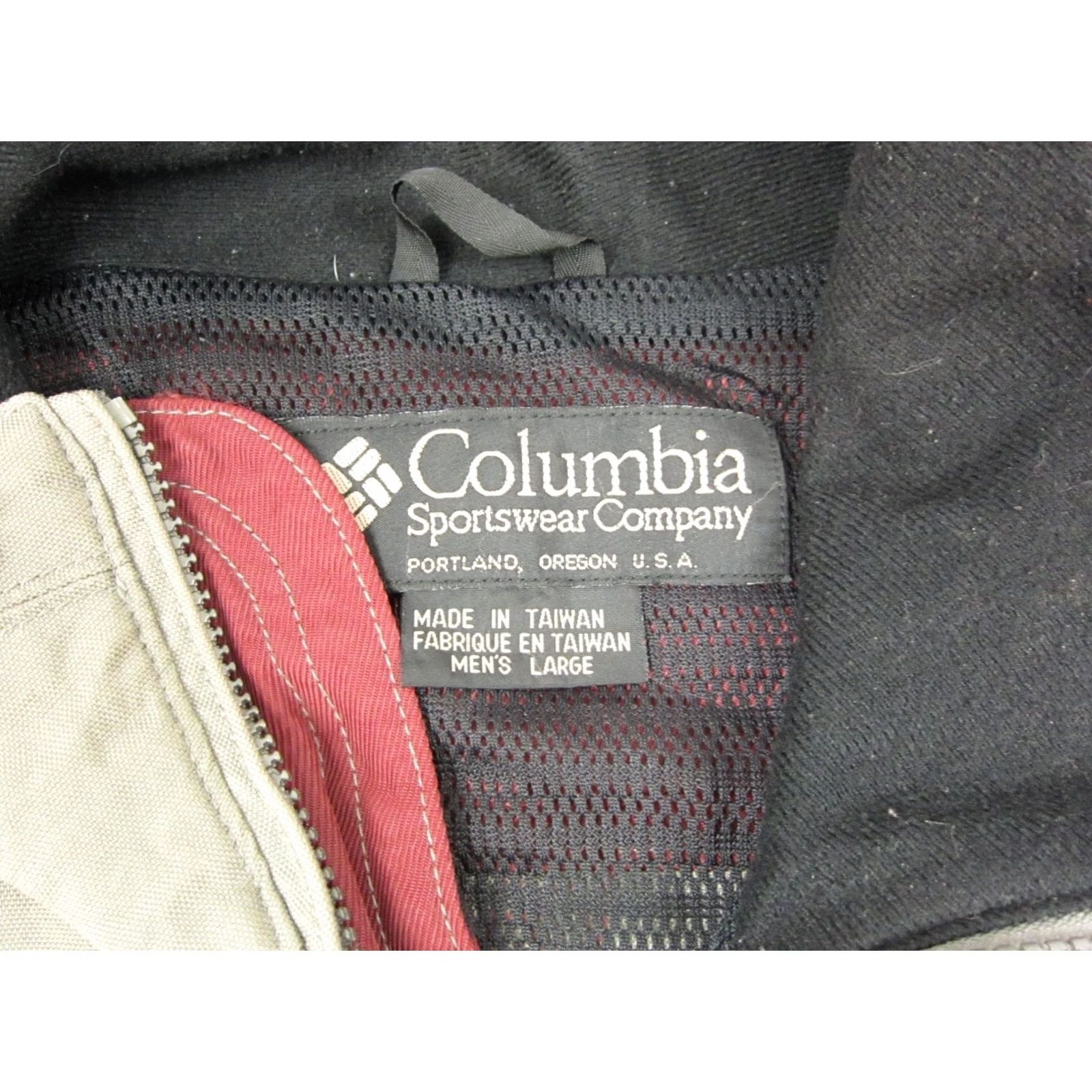 Vintage Vintage Columbia Jacket Adult L Brown Beige 1/2 Zip Bomber Windproof All Seasons Outdoor Mens Size US L / EU 52-54 / 3 - 3 Thumbnail