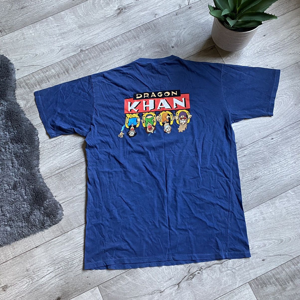 Universal Studios VINTAGE UNIVERSAL STUDIOS PORT AVENTURA DRAGON KHAN T SHIRT Size US L / EU 52-54 / 3 - 2 Thumbnail