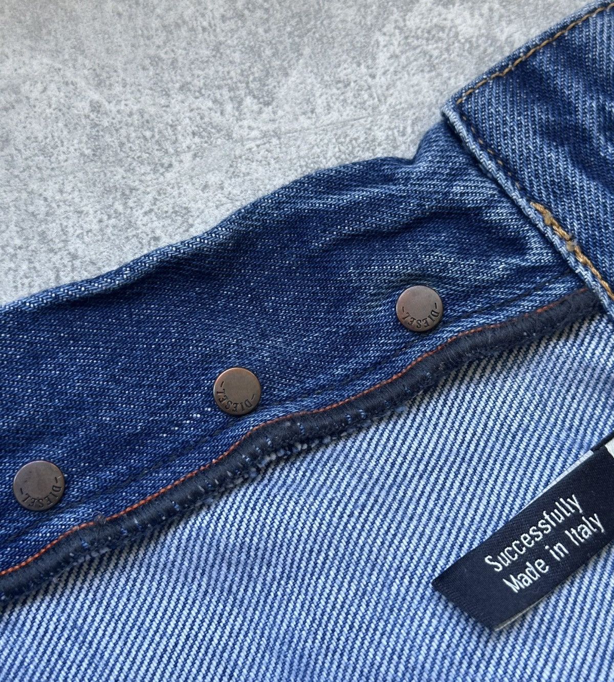 Diesel Diesel Men's Straight Fit Distressed Jeans D-Macs W30-L30 Size US 30 / EU 46 - 15 Thumbnail