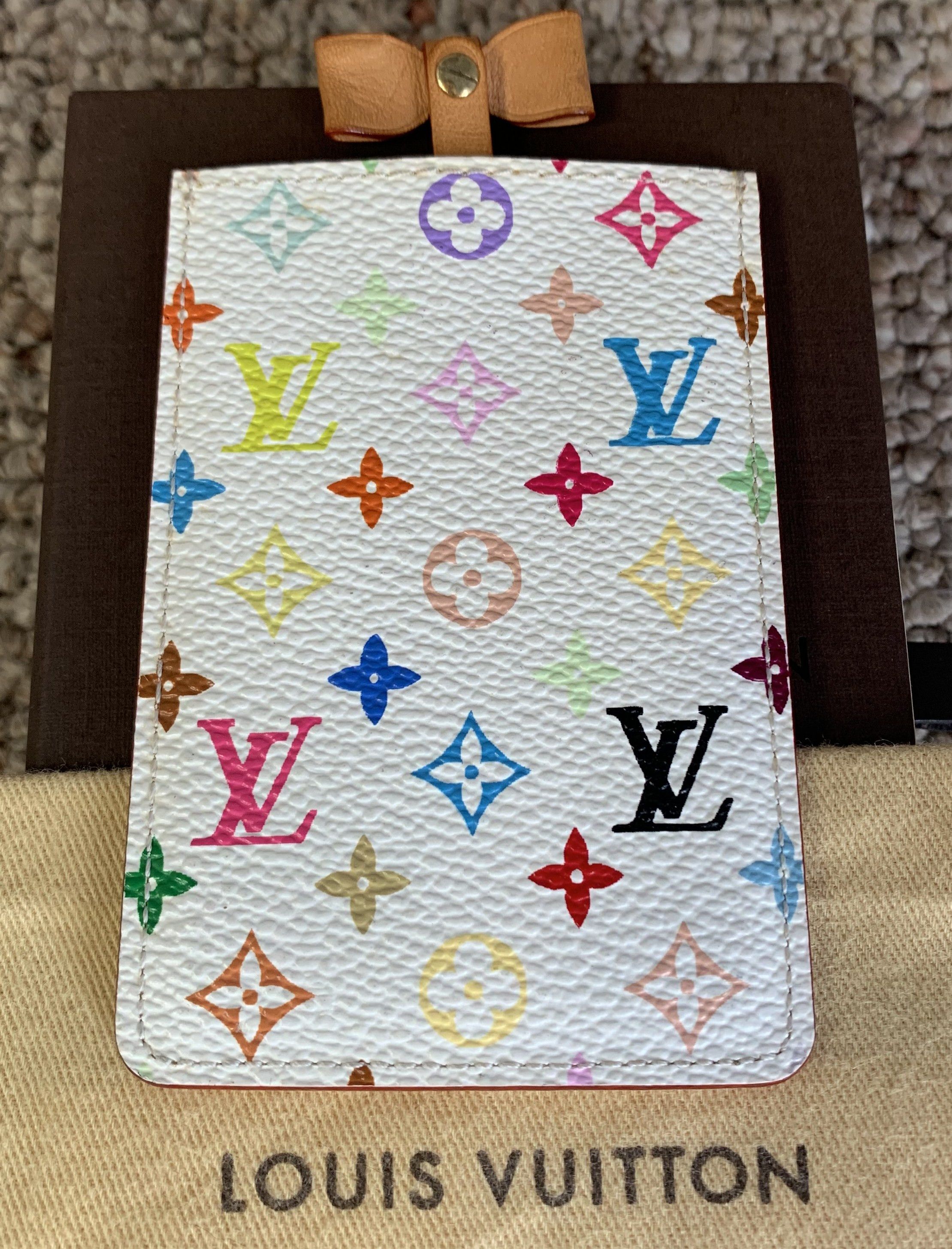 Louis Vuitton × Takashi Murakami S/S 2003 Vuitton x Murakami Monogram Card Holder+Mirror Size ONE SIZE - 3 Thumbnail