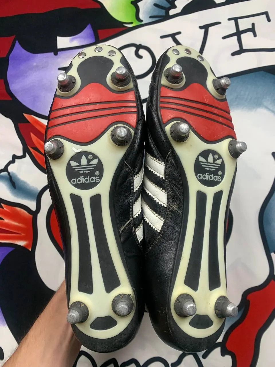 Adidas Adidas World Cup 2002 SG Leather soccer boots Size 11.5US Size US 11.5 / EU 44-45 - 5 Thumbnail