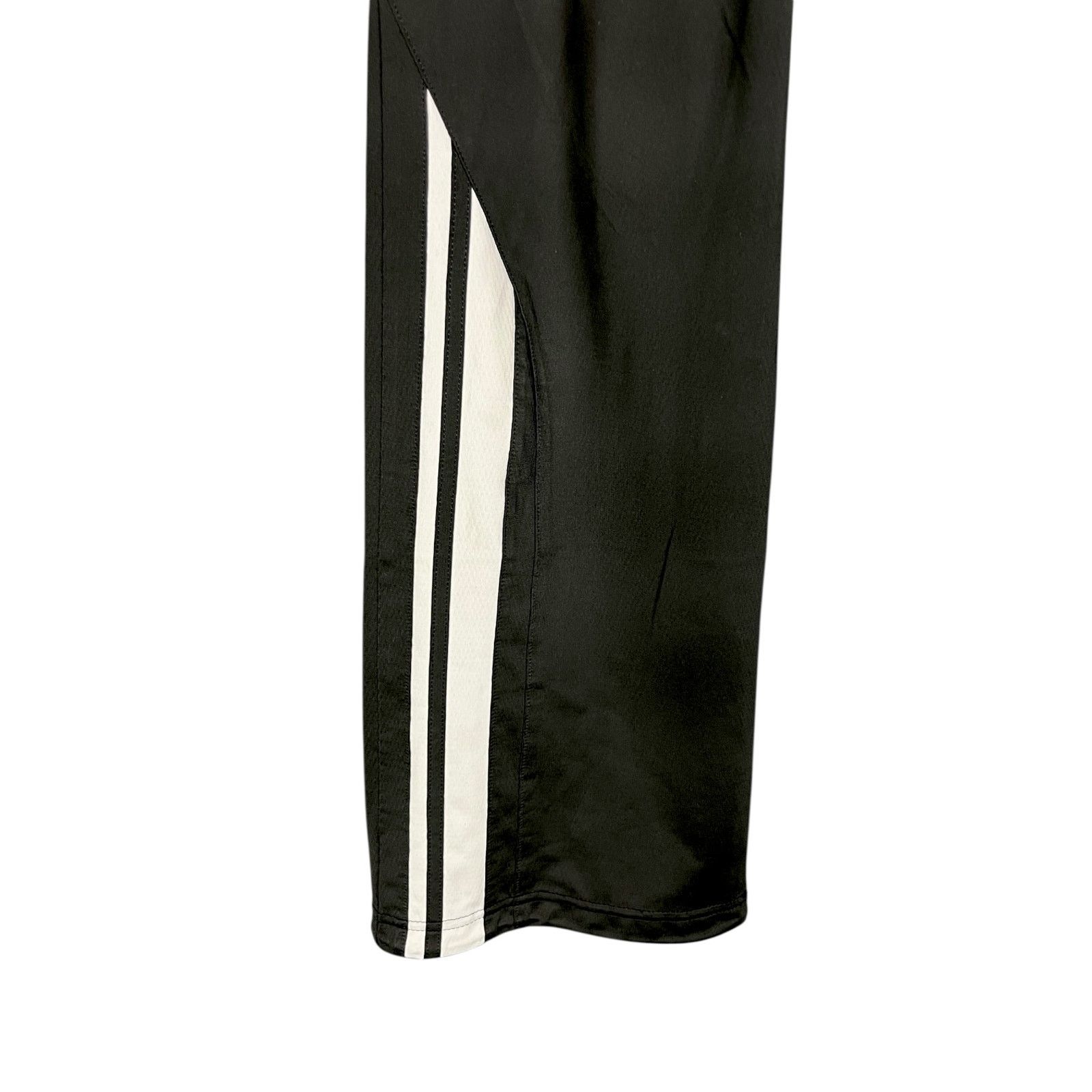 Sergio Tacchini Sergio Tacchini Women's L Black Flared Track Pants Workout Size 30" / US 8 / IT 44 - 3 Thumbnail