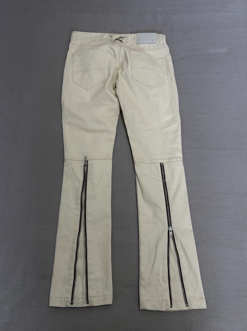 Yohji Yamamoto Vintage Punk Style Zip Pants with Straps-2506 Size 28" / US 6 / IT 42 - 2 Thumbnail