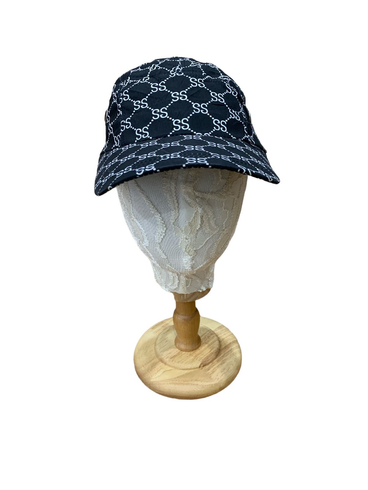 Stussy STUSSY STUCCI FULL MONOGRAM FIVE PANELS CAP HAT Size ONE SIZE - 3 Thumbnail