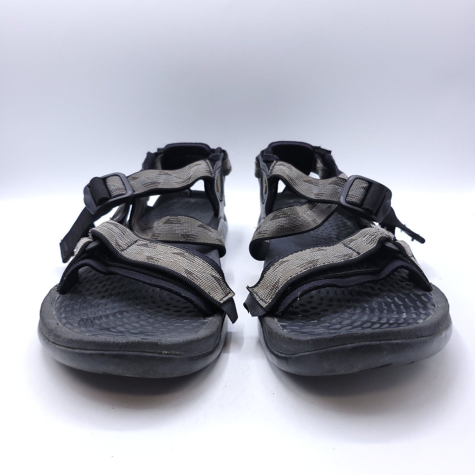 Teva Teva Outdoor Adjustable Hook & Loop Sandal Mens Size 11 Gray Size US 11 / EU 44 - 2 Thumbnail