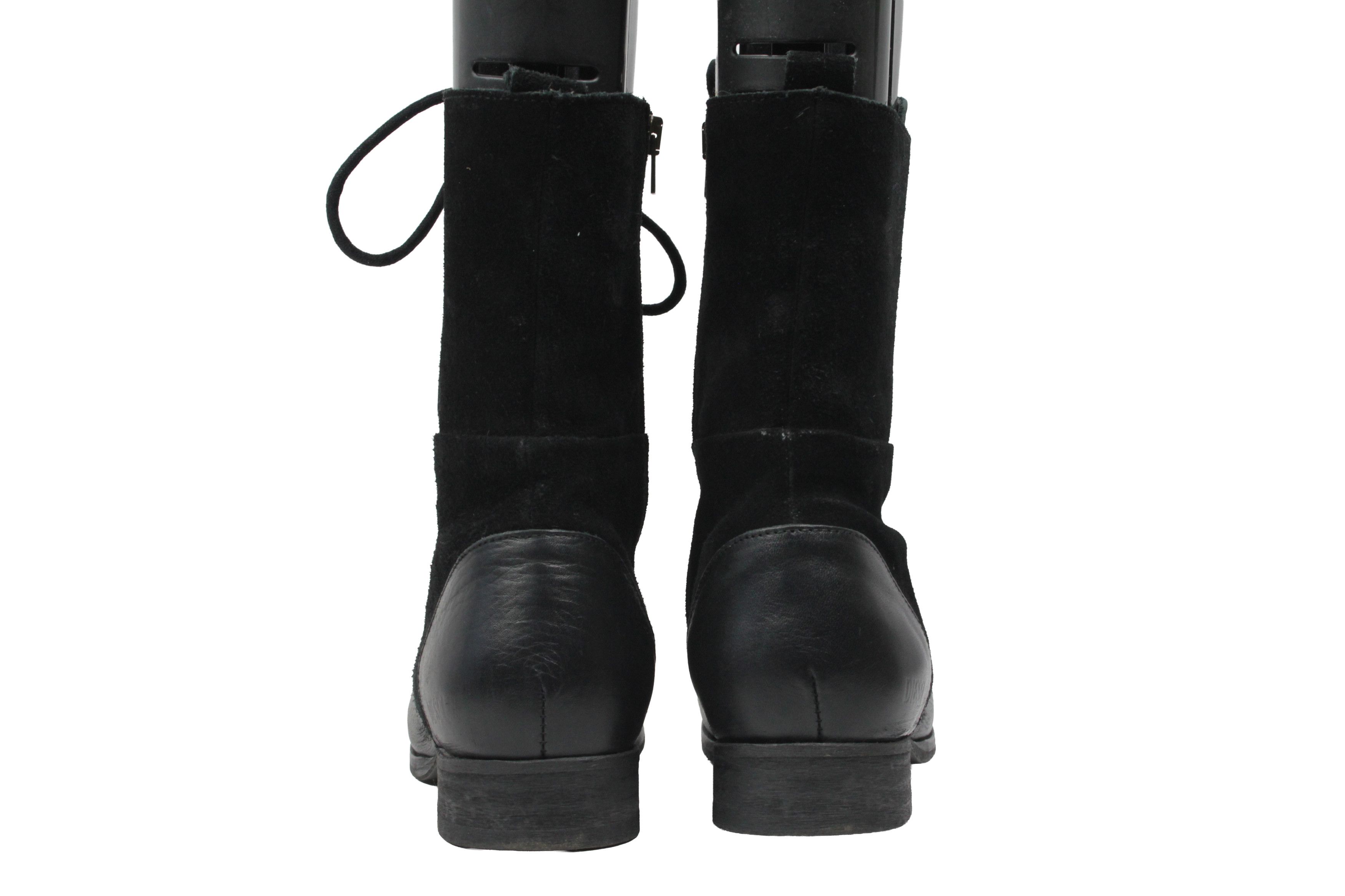 Diesel Avant Garde Combat Biker Side Zip Boots Size US 6 / IT 36 - 9 Thumbnail