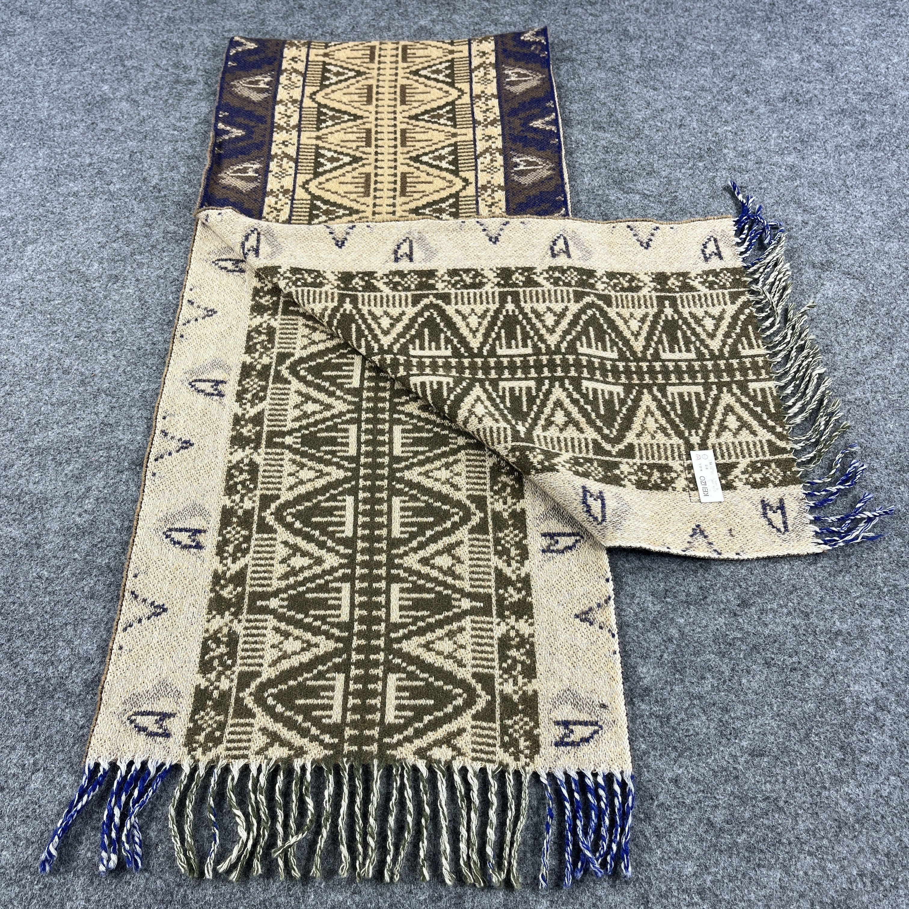 Kenzo Kenzo Scarf / Muffler / Neckwear T1215 Size ONE SIZE - 3 Thumbnail