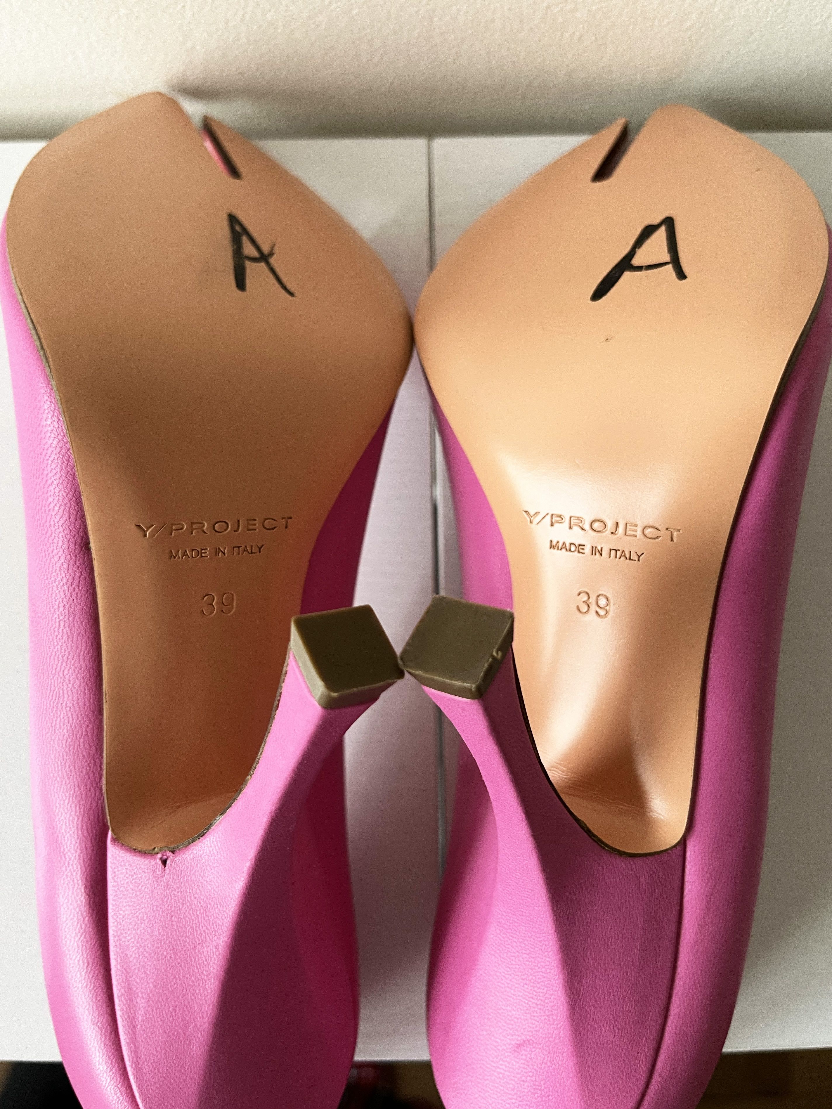 Y/Project Y/ Project lobster tabi pink heels Size US 8 / IT 38 - 6 Thumbnail