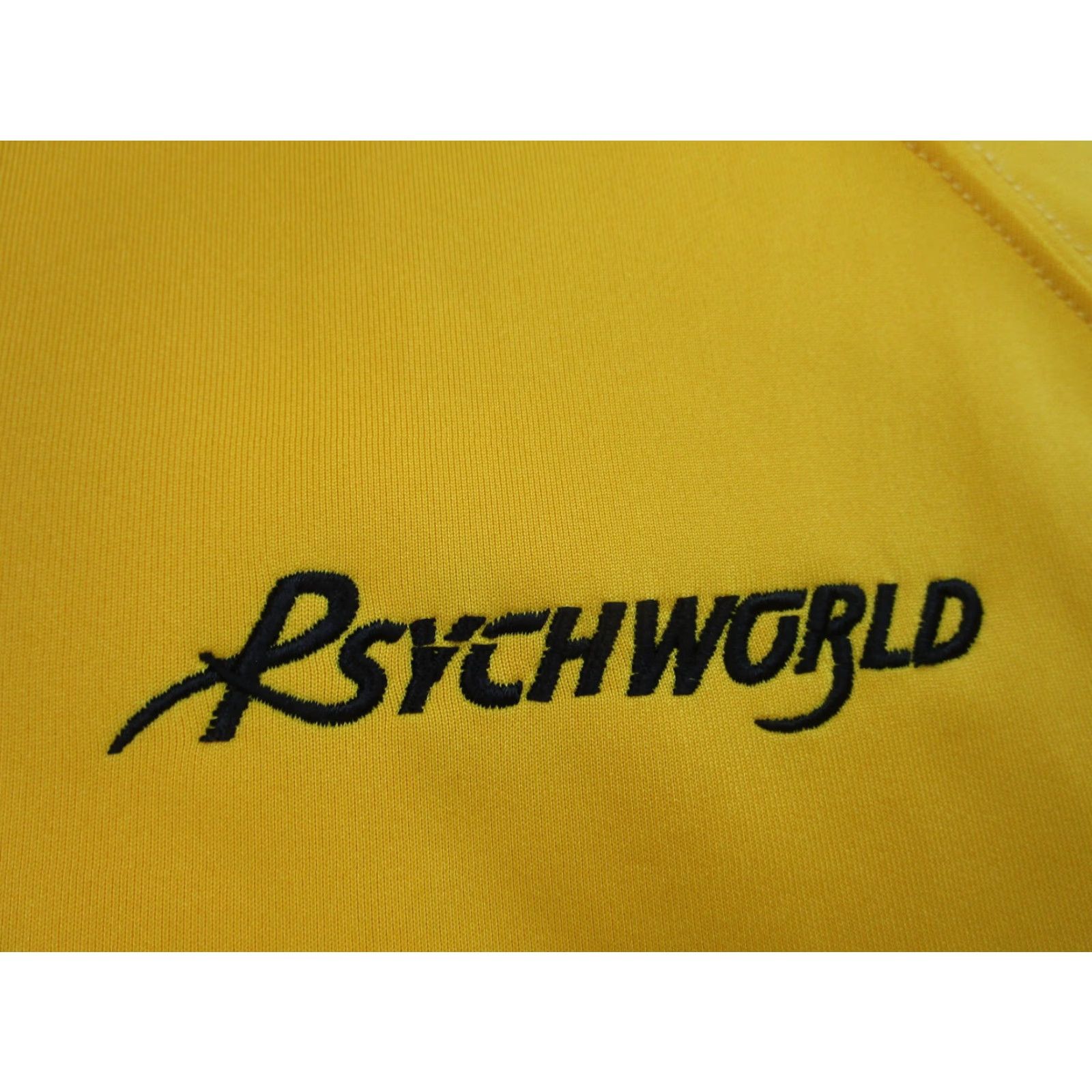 Vintage Psychworld Jacket Mens Large Yellow Track Zip Up Stripe Streetwear Size US L / EU 52-54 / 3 - 3 Thumbnail