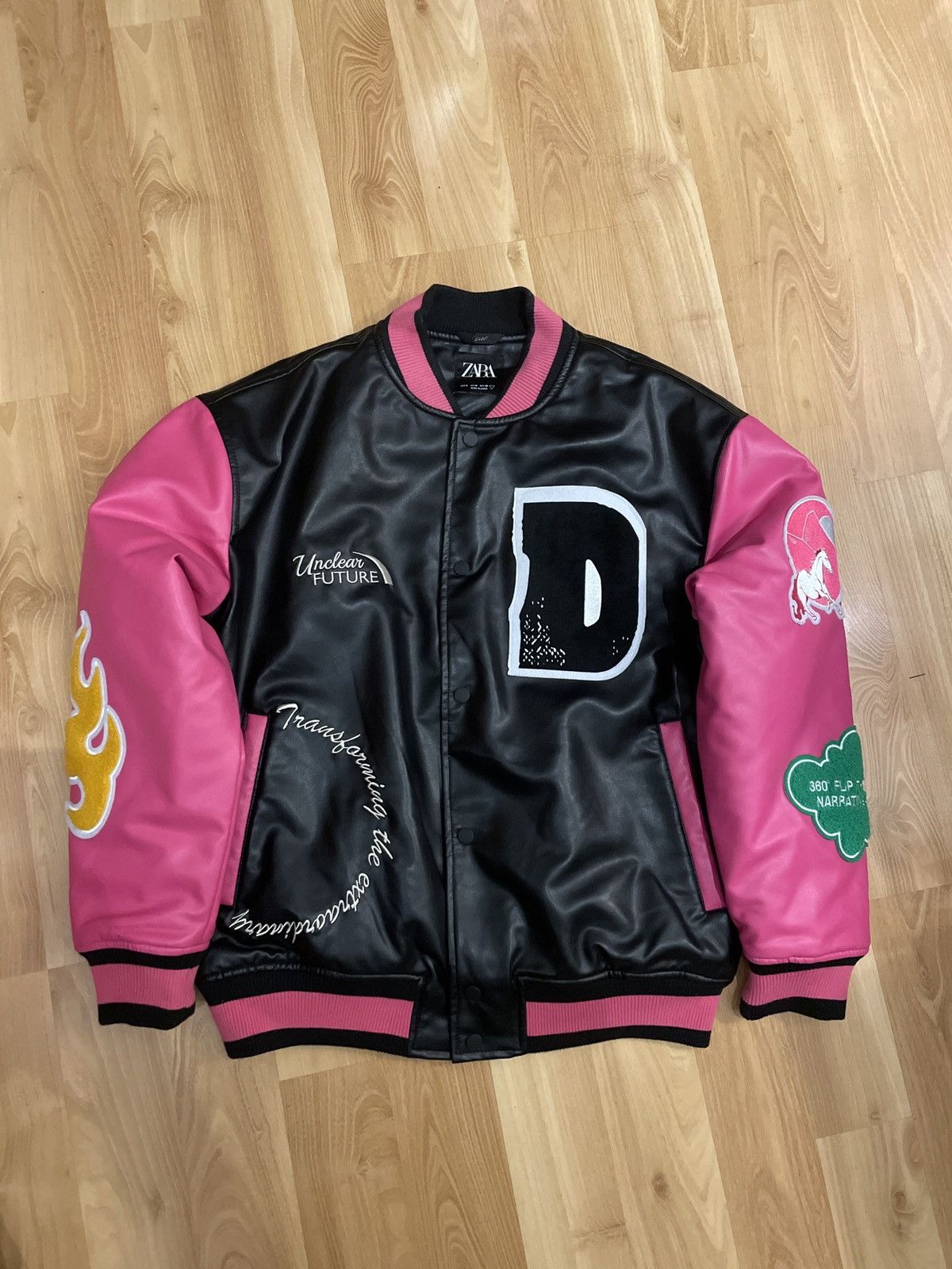 Ader Error × Zara ADERerror x Zara oversized bomber jacket | Grailed