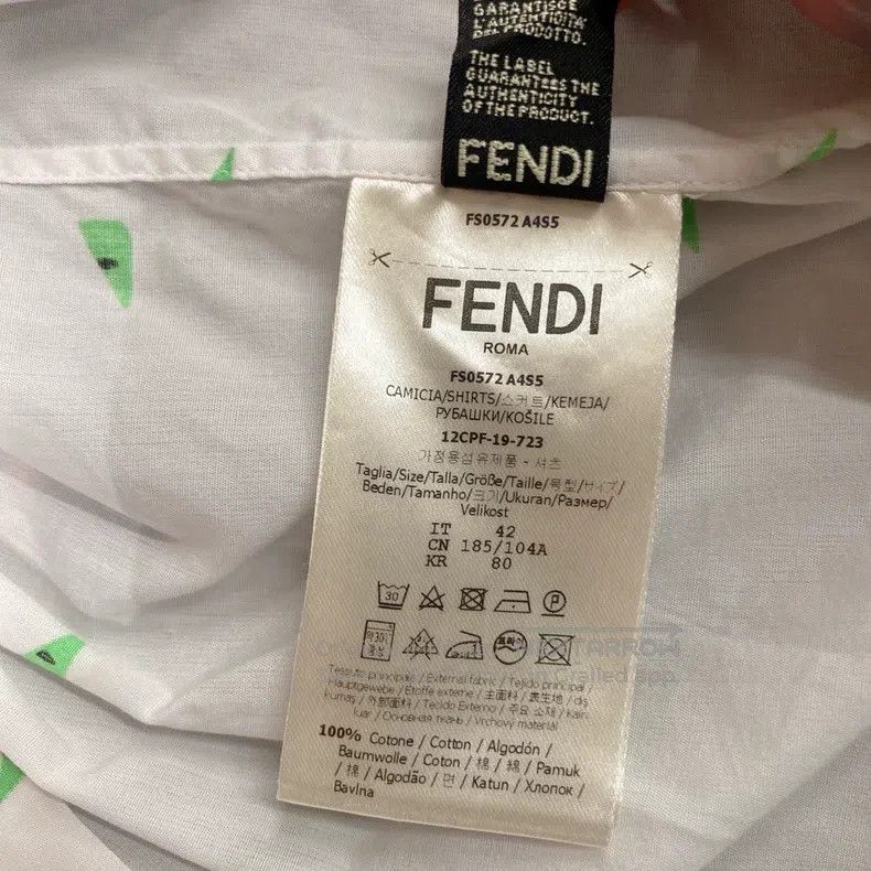 Fendi Fendi size 42 Printed shirt Size US XS / EU 42 / 0 - 5 Thumbnail