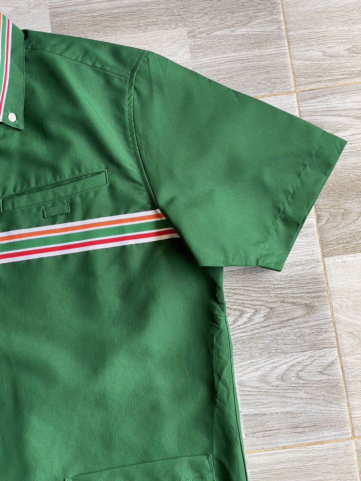 Japanese Brand × Vintage VTG 7-ELEVEN Uniform Shirt/Jacket Zip Up Size US L / EU 52-54 / 3 - 5 Thumbnail