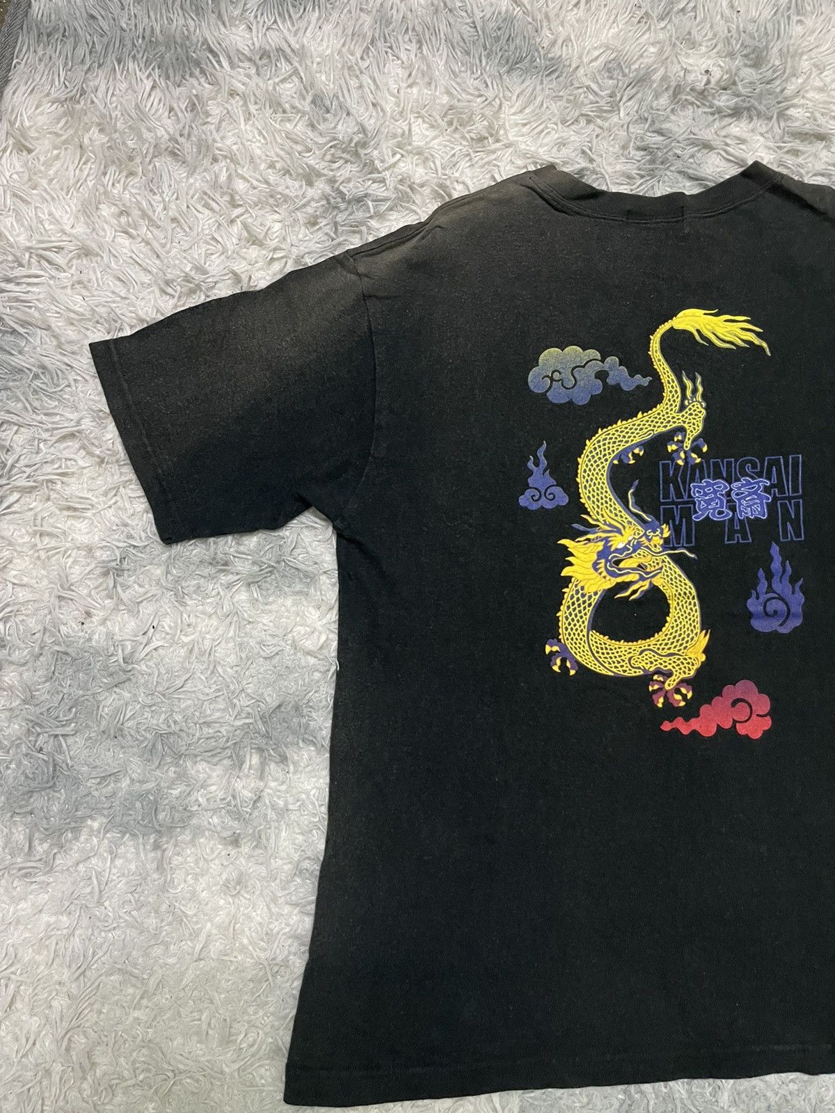 Kansai Yamamoto 2000s KANSAI MAN DRAGON DESIGN SUNFADED Size US M / EU 48-50 / 2 - 10 Thumbnail