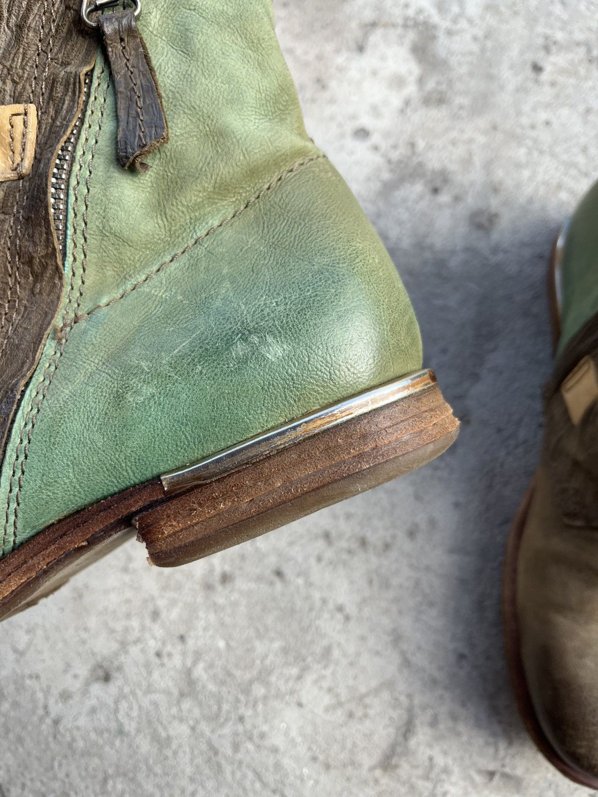 A.S.98 A.S.98 Airstep High Anke Leather Boots Shoes like Guidi Y2K Size US 9 / IT 39 - 18 Thumbnail