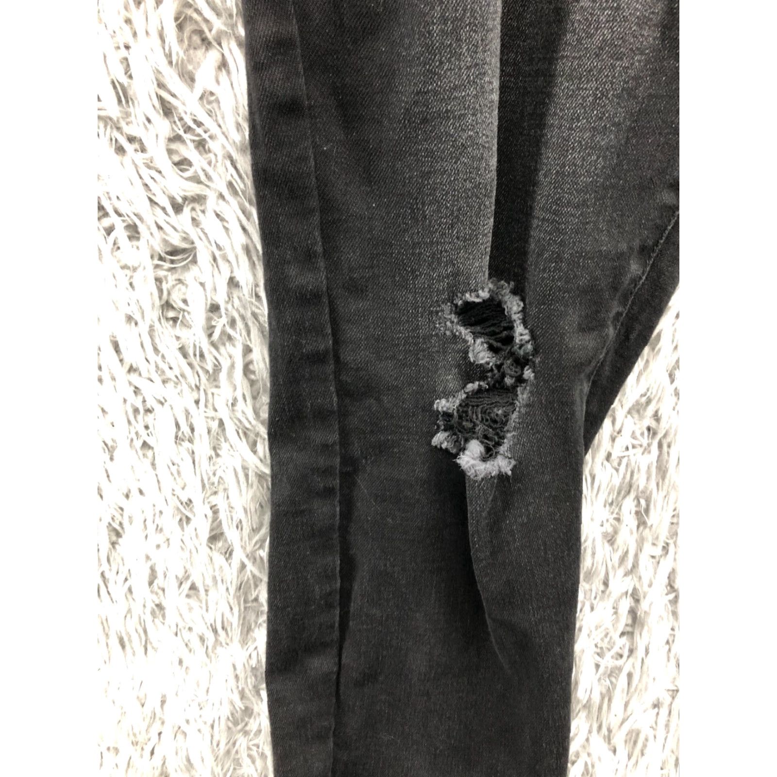 Forever 21 Forever 21 Skinny Jeans Womens 14 Dark Wash Black SMALL FLAW Jeans Size 36" / US 14 / IT 50 - 6 Thumbnail