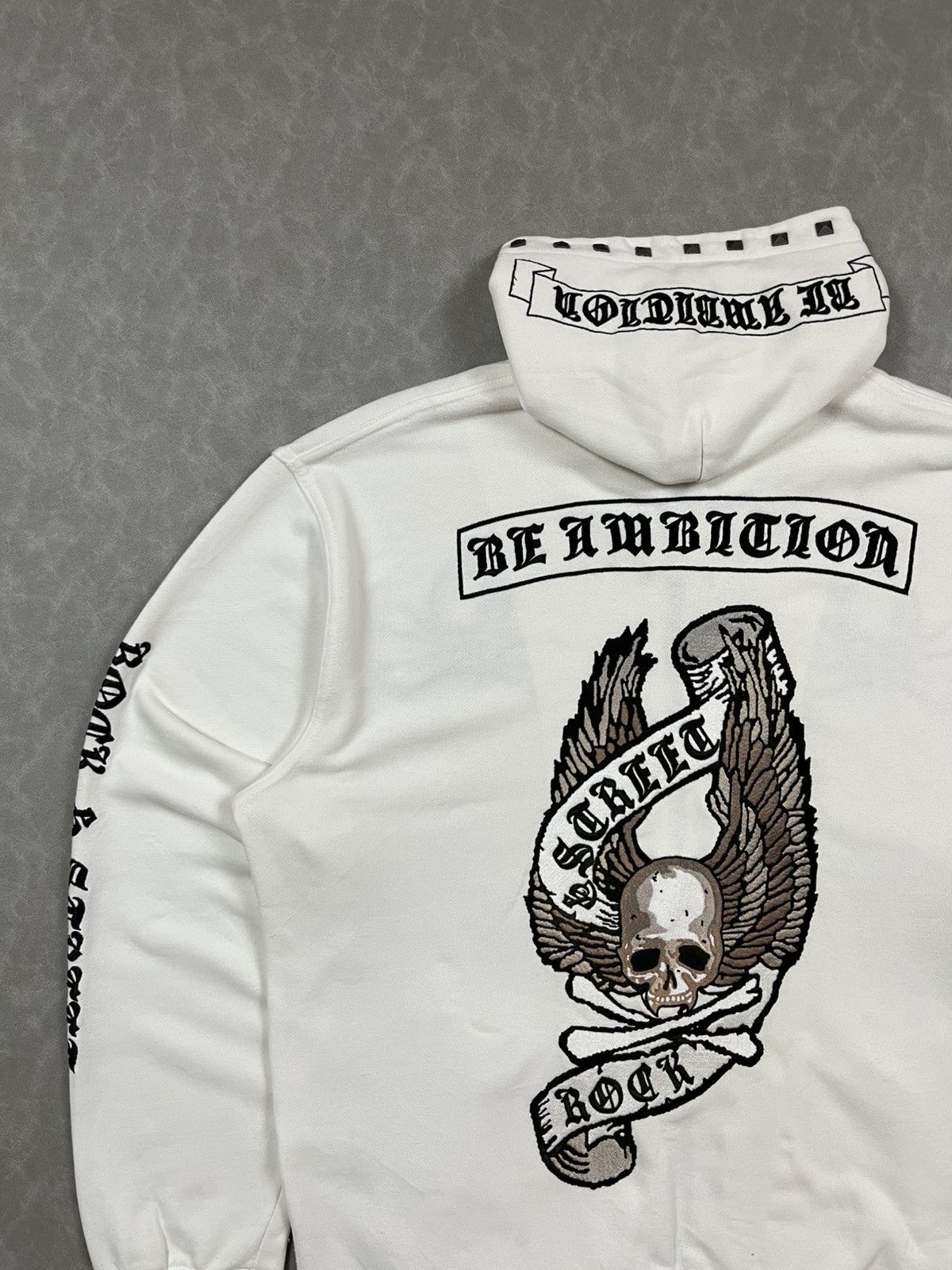Japanese Brand Beambition skull zip hoodie Size US L / EU 52-54 / 3 - 10 Thumbnail