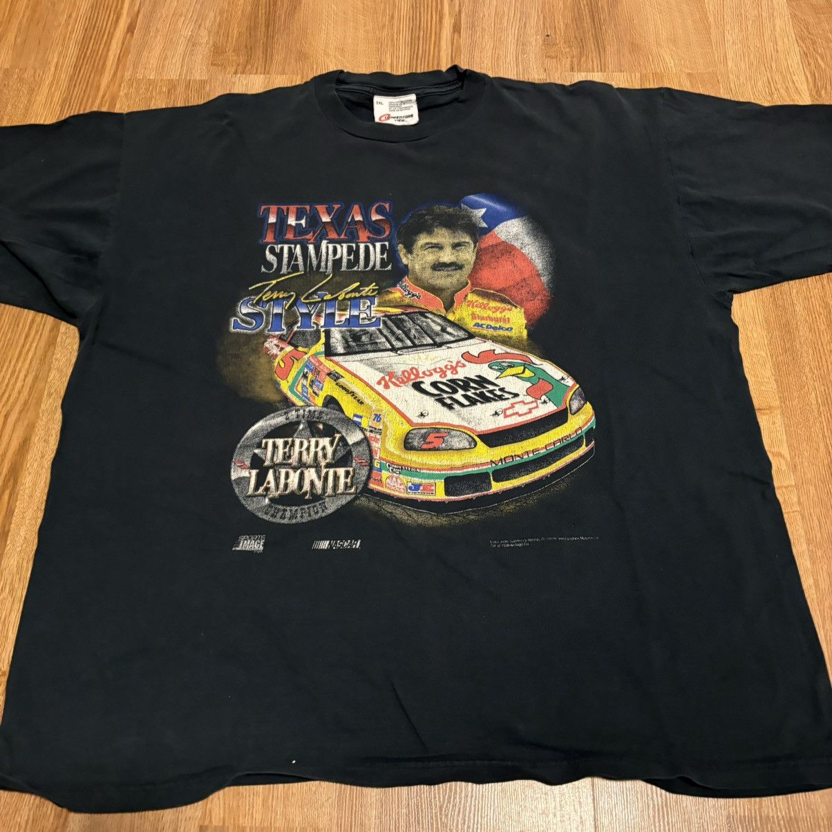Vintage Vintage 1998 Terry Labonte NASCAR Tee Size US XL / EU 56 / 4 - 1 Thumbnail