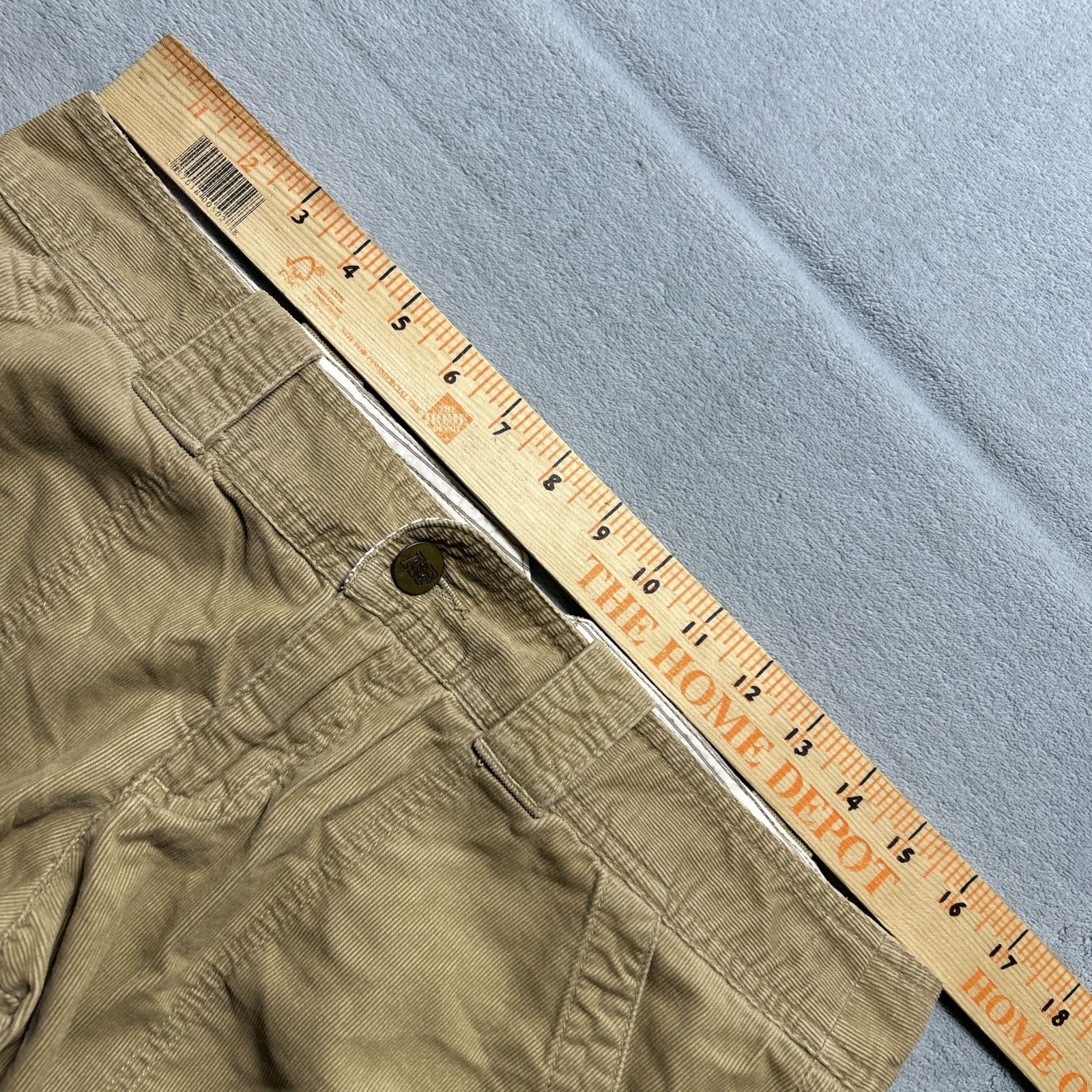 Abercrombie & Fitch Corduroy Beyond Baggy Pants 8 33x31 Wide Leg Hamilton Baggie Size 30" / US 8 / IT 44 - 7 Thumbnail