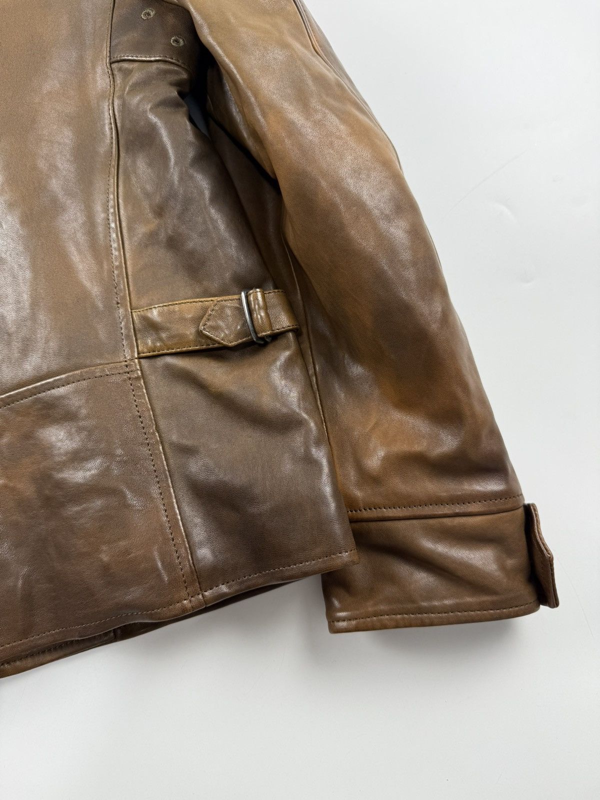 Jil Sander Jil Sander x Raf Simons Zip Leather Jacket Size US S / EU 44-46 / 1 - 9 Thumbnail