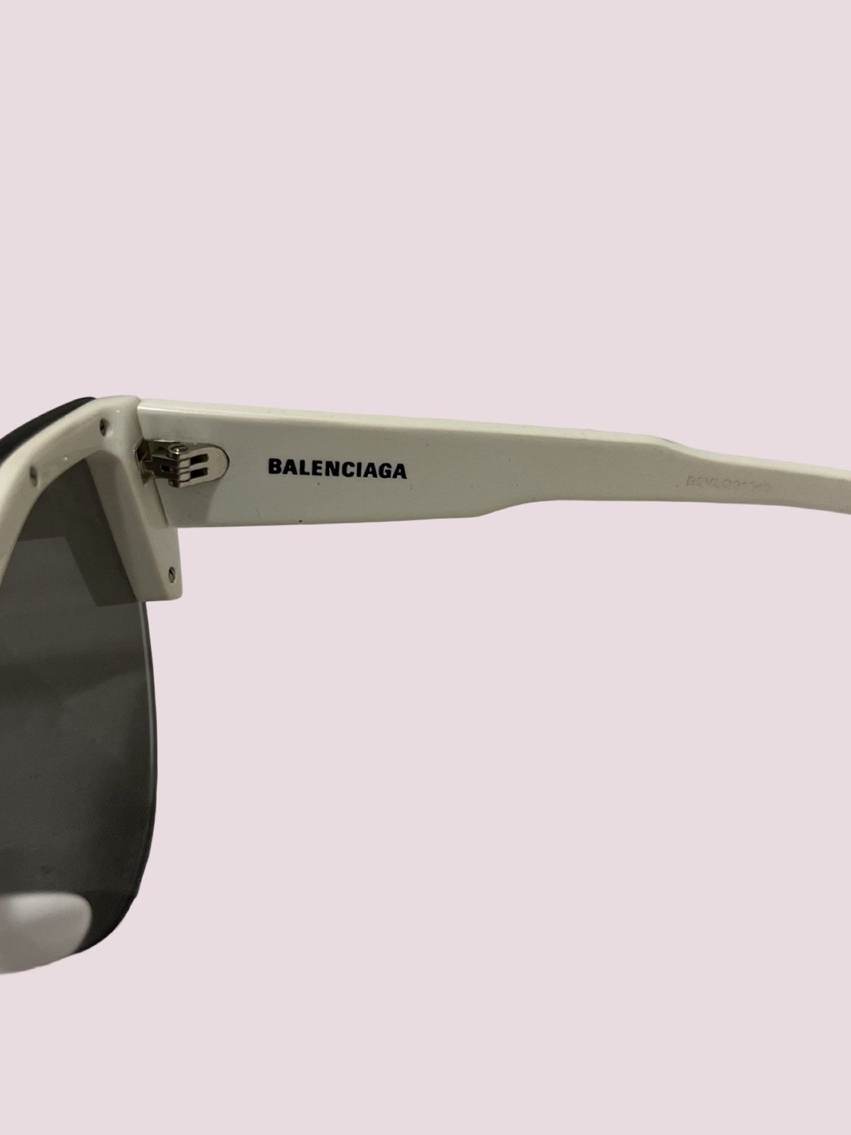 Balenciaga Mirrored Shield Sunglasses Size ONE SIZE - 3 Thumbnail
