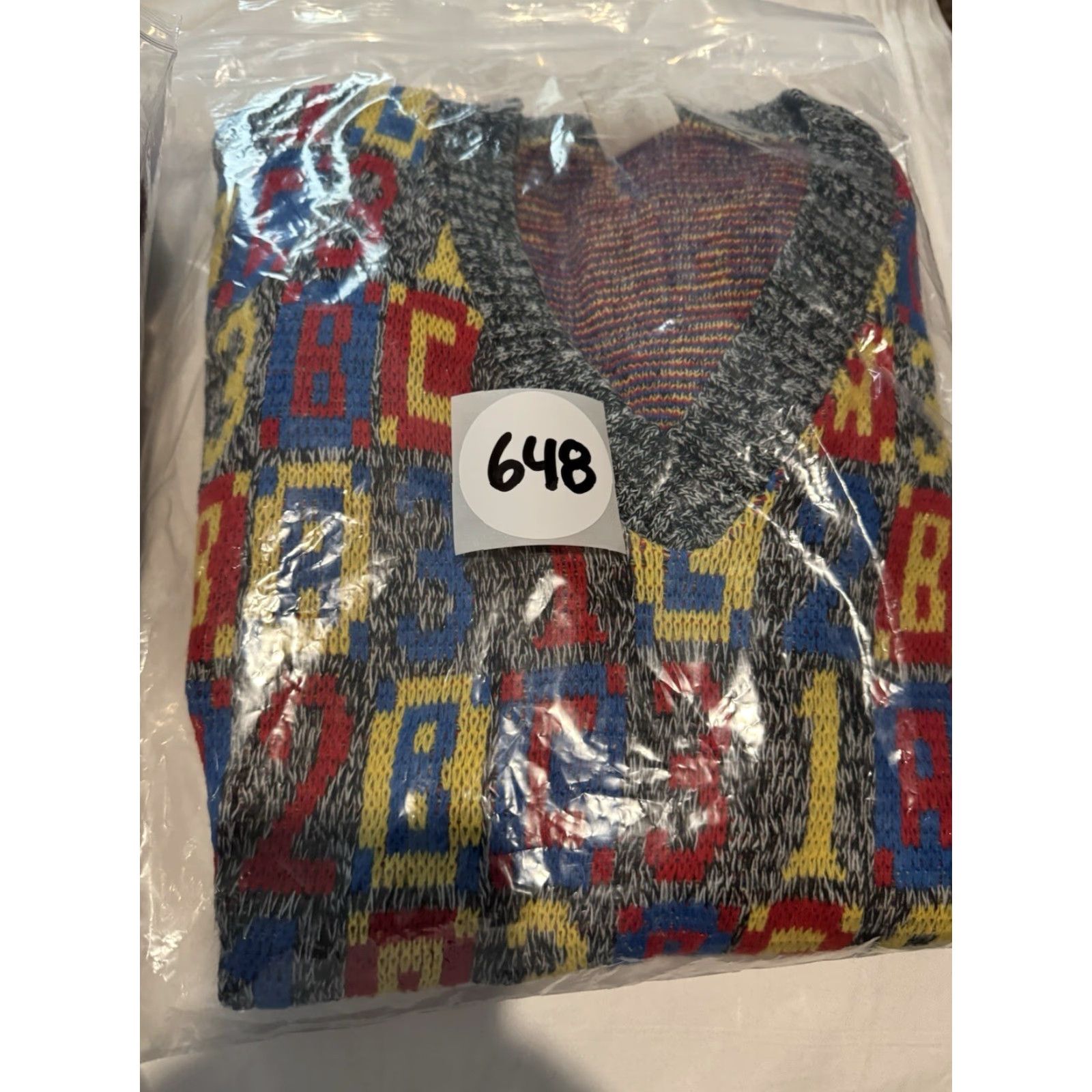 Vintage VINTAGE Centennial Knits Ltd. short sleeve sweater Mens XS? (keep). Size L / US 10 / IT 46 - 6 Thumbnail