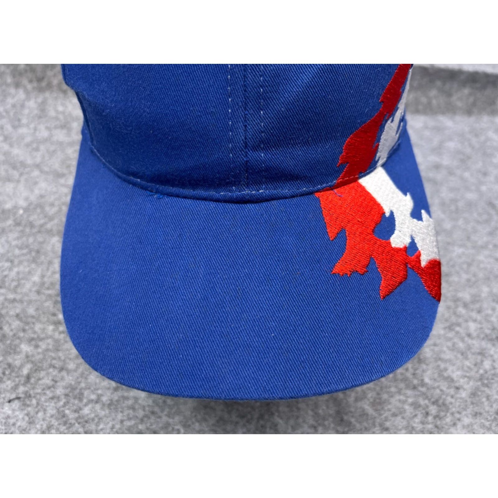 Vintage VINTAGE Nissin Hat Cap Strap Back Adult Blue Baseball Cap Hat/Cap Mens Adjustable Twill Cotton Polyester Cap Size ONE SIZE - 3 Thumbnail