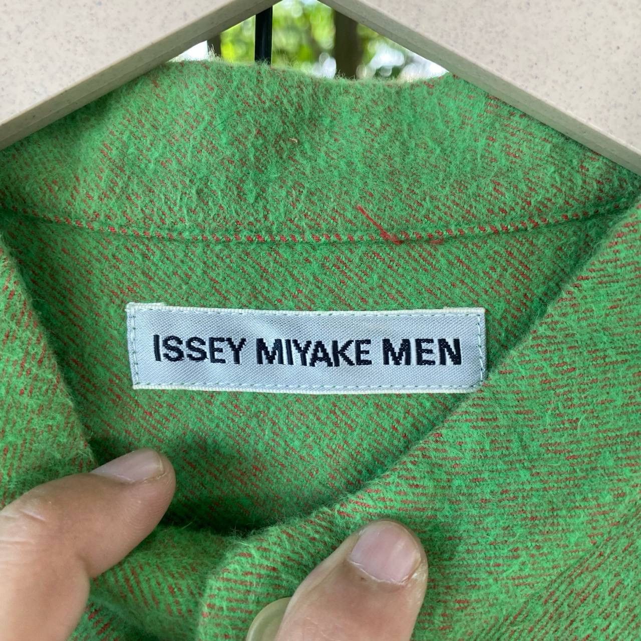 Issey Miyake Vintage Issey Miyake Men Green Colour Size US L / EU 52-54 / 3 - 6 Thumbnail