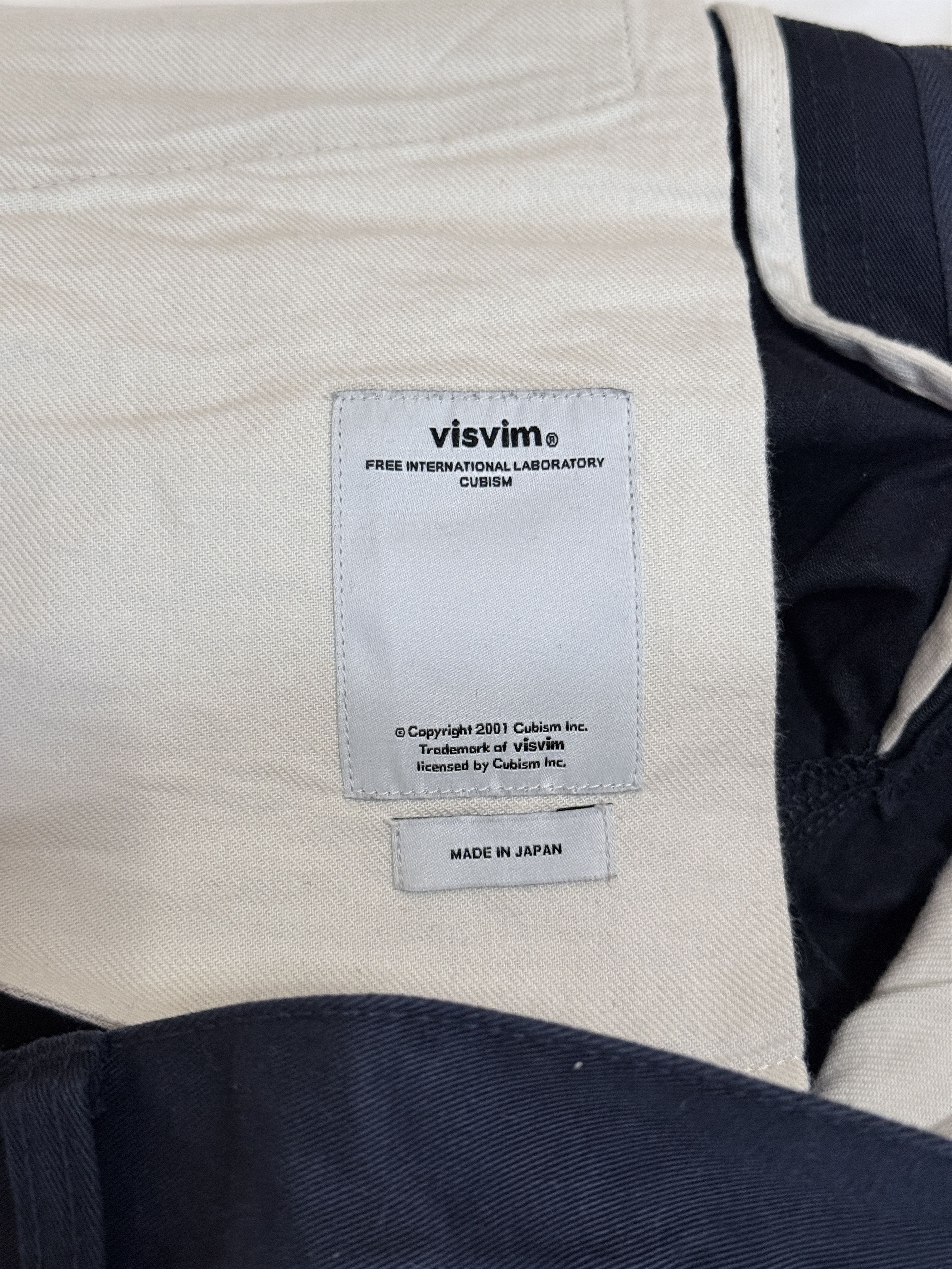 Visvim Fluxus Chino Trousers Navy Blue Size US 30 / EU 46 - 5 Thumbnail