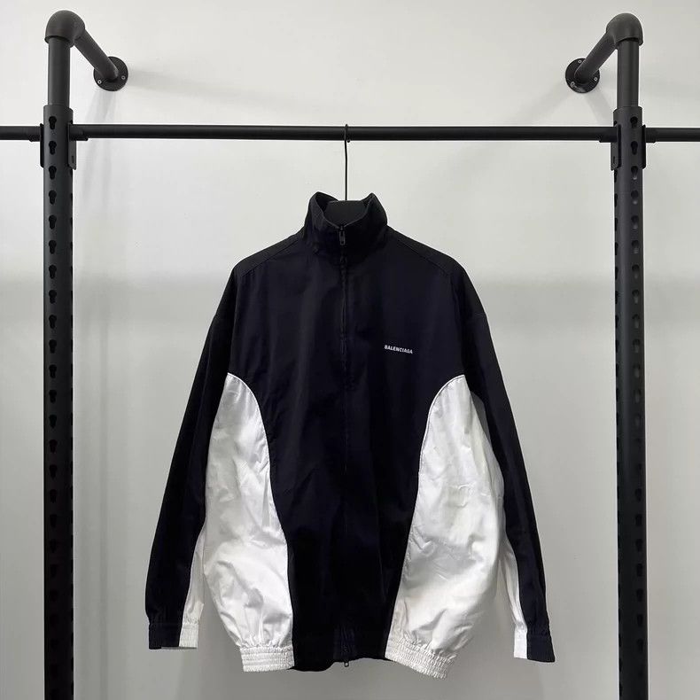 Balenciaga Balenciaga Logo Color Block Jacket Size US S / EU 44-46 / 1 - 1 Thumbnail