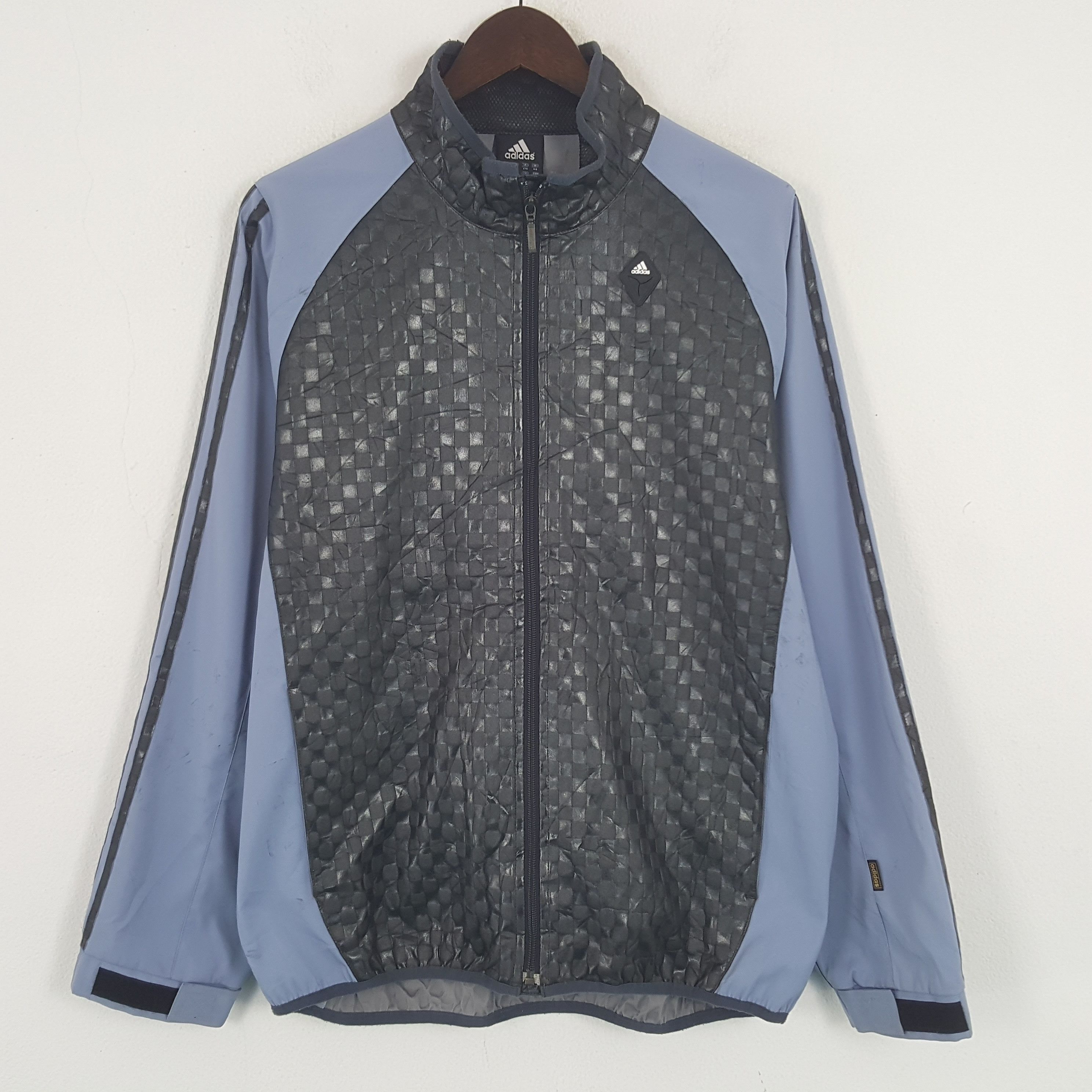 Adidas × Vintage Vintage Adidas x Custom Signature Yohji Windbreaker Jacket Size US L / EU 52-54 / 3 - 3 Thumbnail