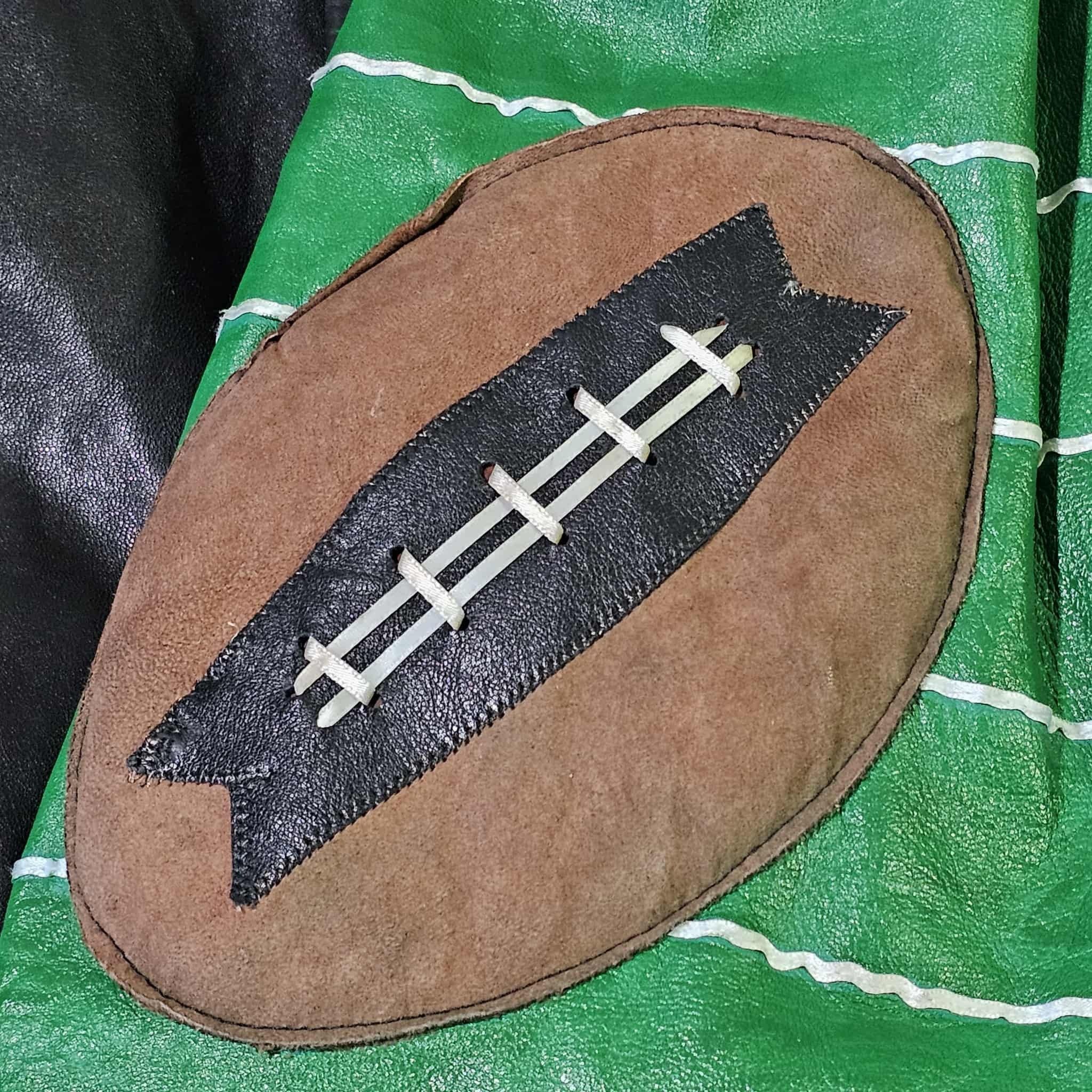 NFL NFL Vintage 90s Patches Custom Handmade Leather Jacket Size US XL / EU 56 / 4 - 6 Thumbnail