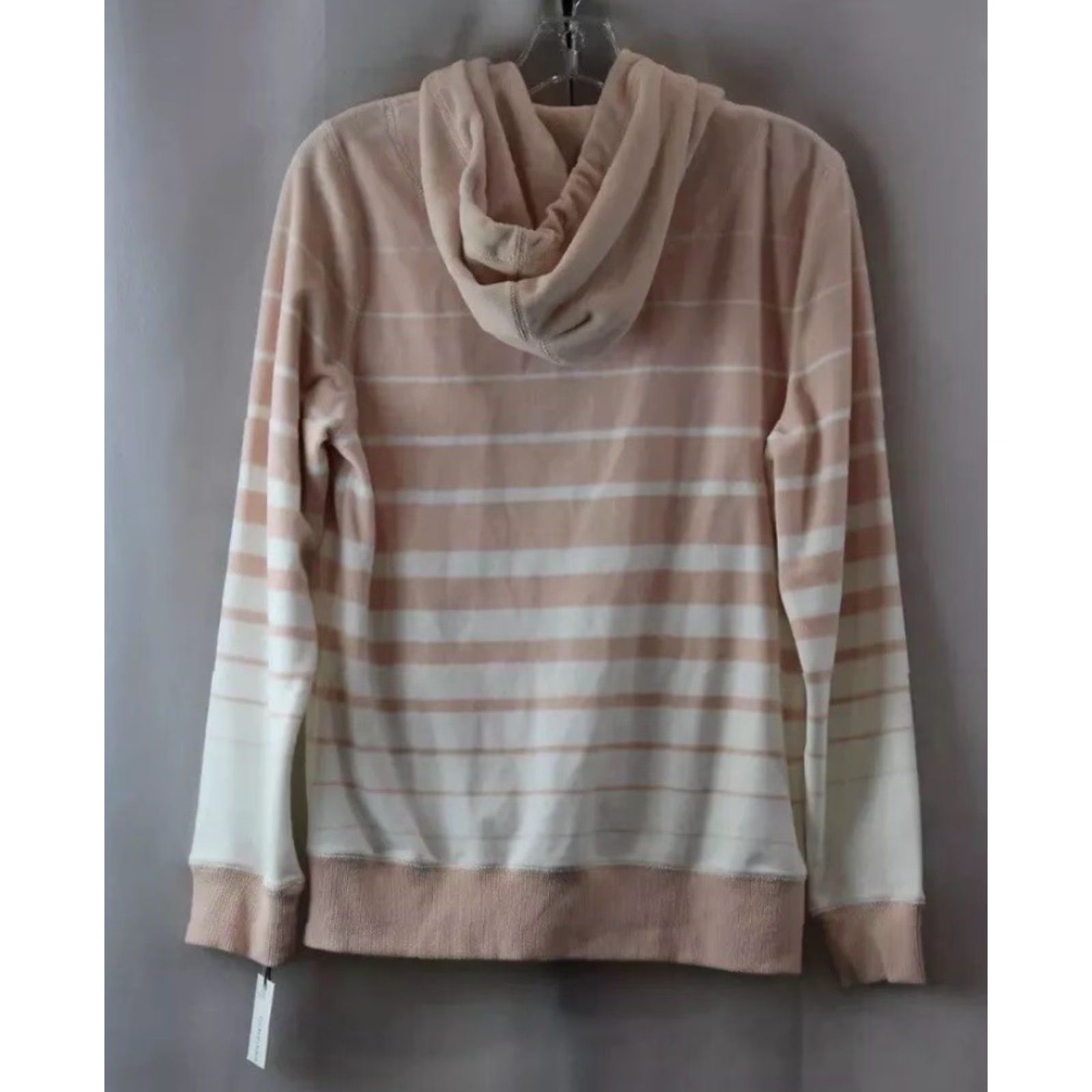 Calvin Klein Calvin Klein Hoodie Women Pink White Striped Full Zip M Med Colorful Activewear Jacket Womens Size M / US 6-8 / IT 42-44 - 2 Thumbnail