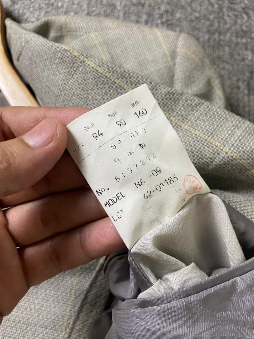 Japanese Brand Nina Ricci Monsieur Single Breasted Blazer (182) Size US S / EU 44-46 / 1 - 4 Thumbnail