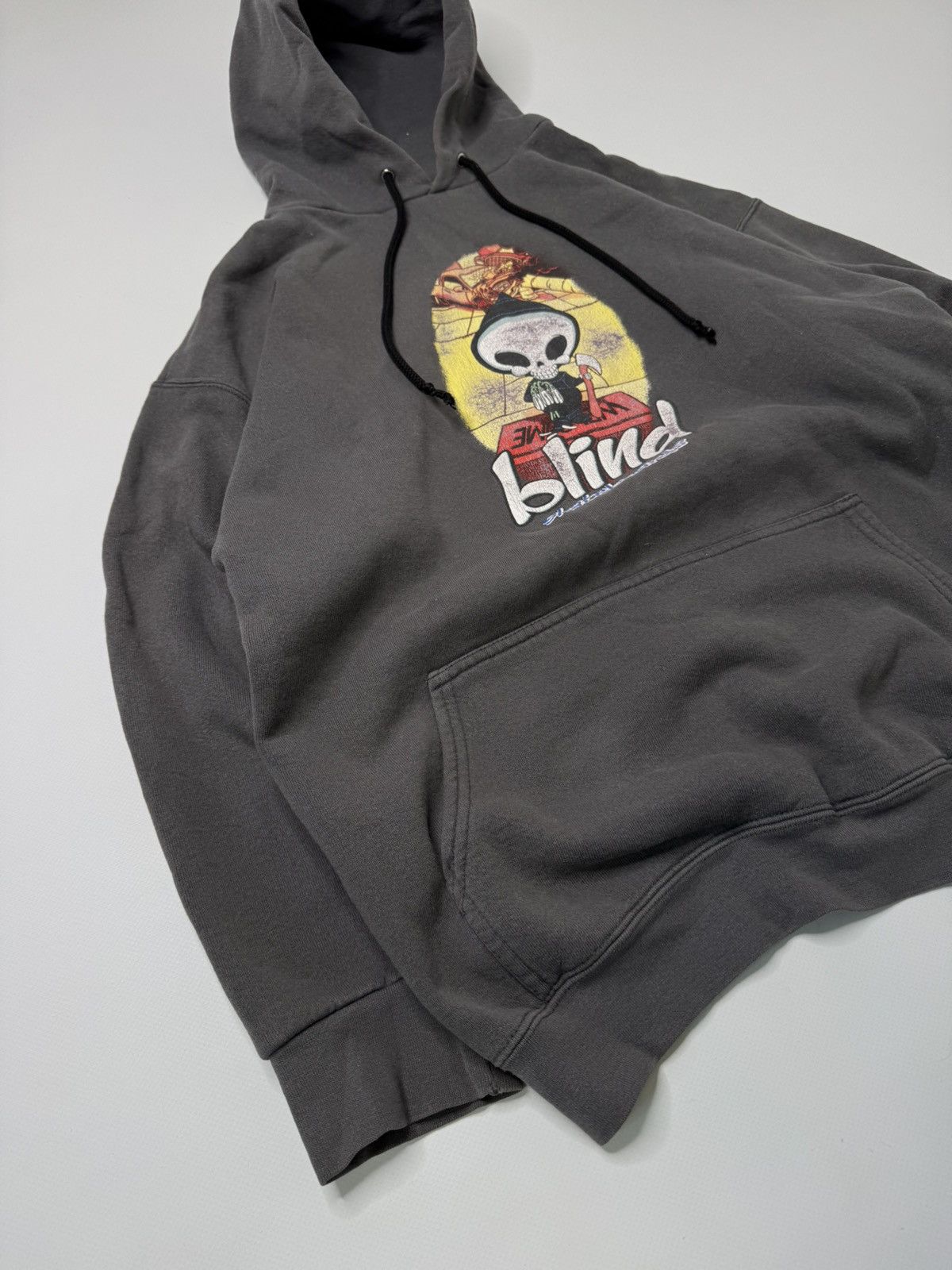 Vintage Rare Legit Og Blind skateboards skeleton hoodie skater sk8 Size US M / EU 48-50 / 2 - 4 Thumbnail